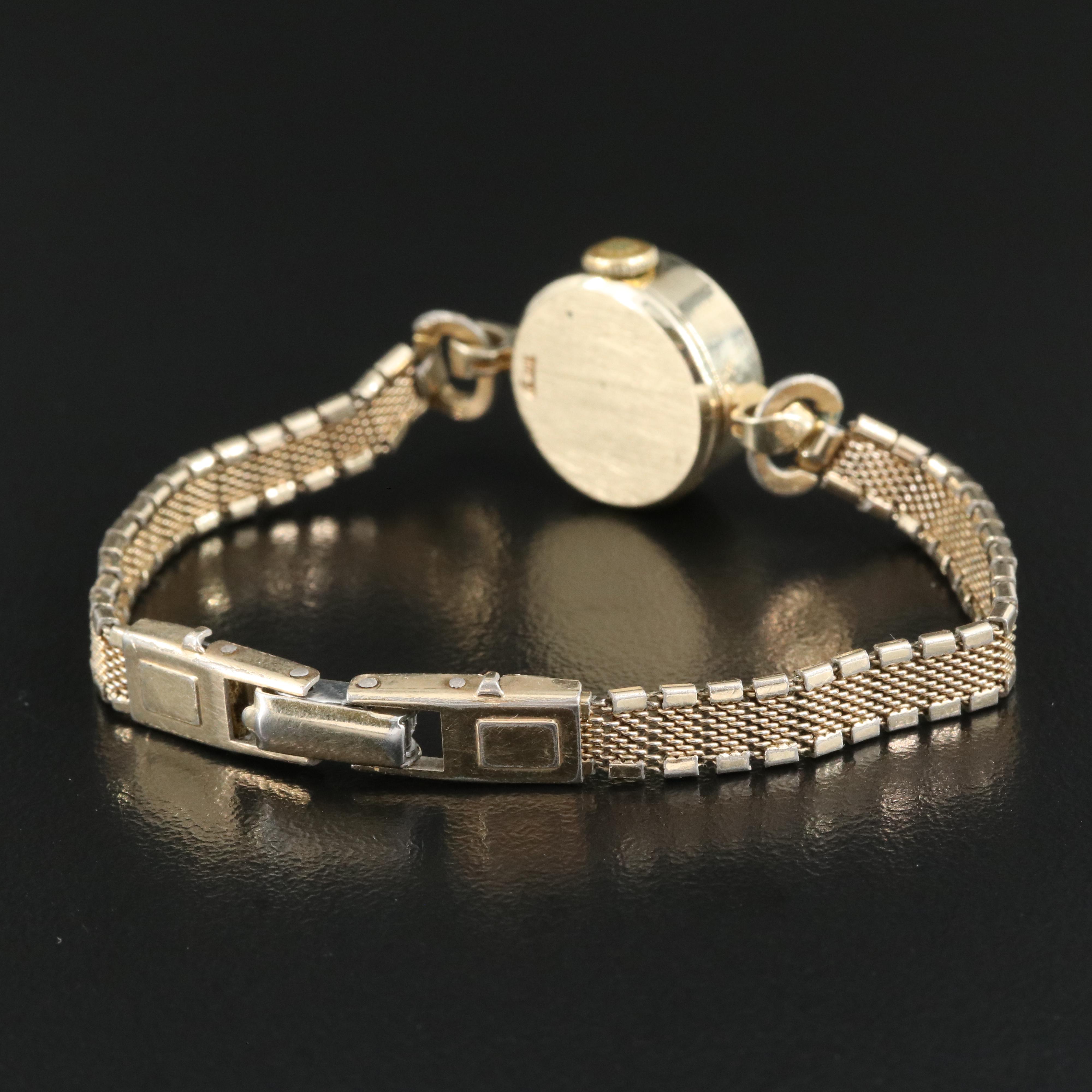 14K 1950s Rolex Hand Wind Watch