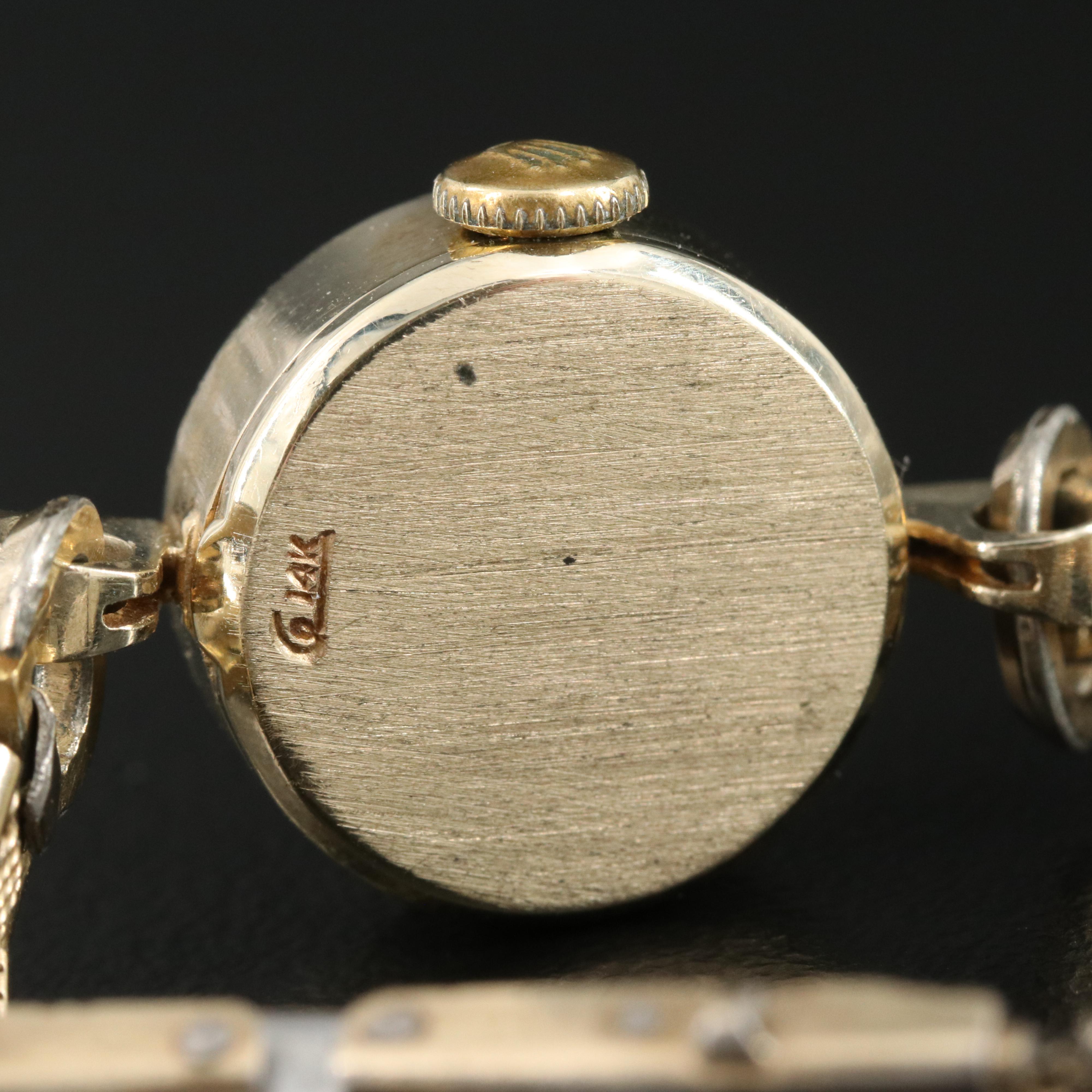 14K 1950s Rolex Hand Wind Watch