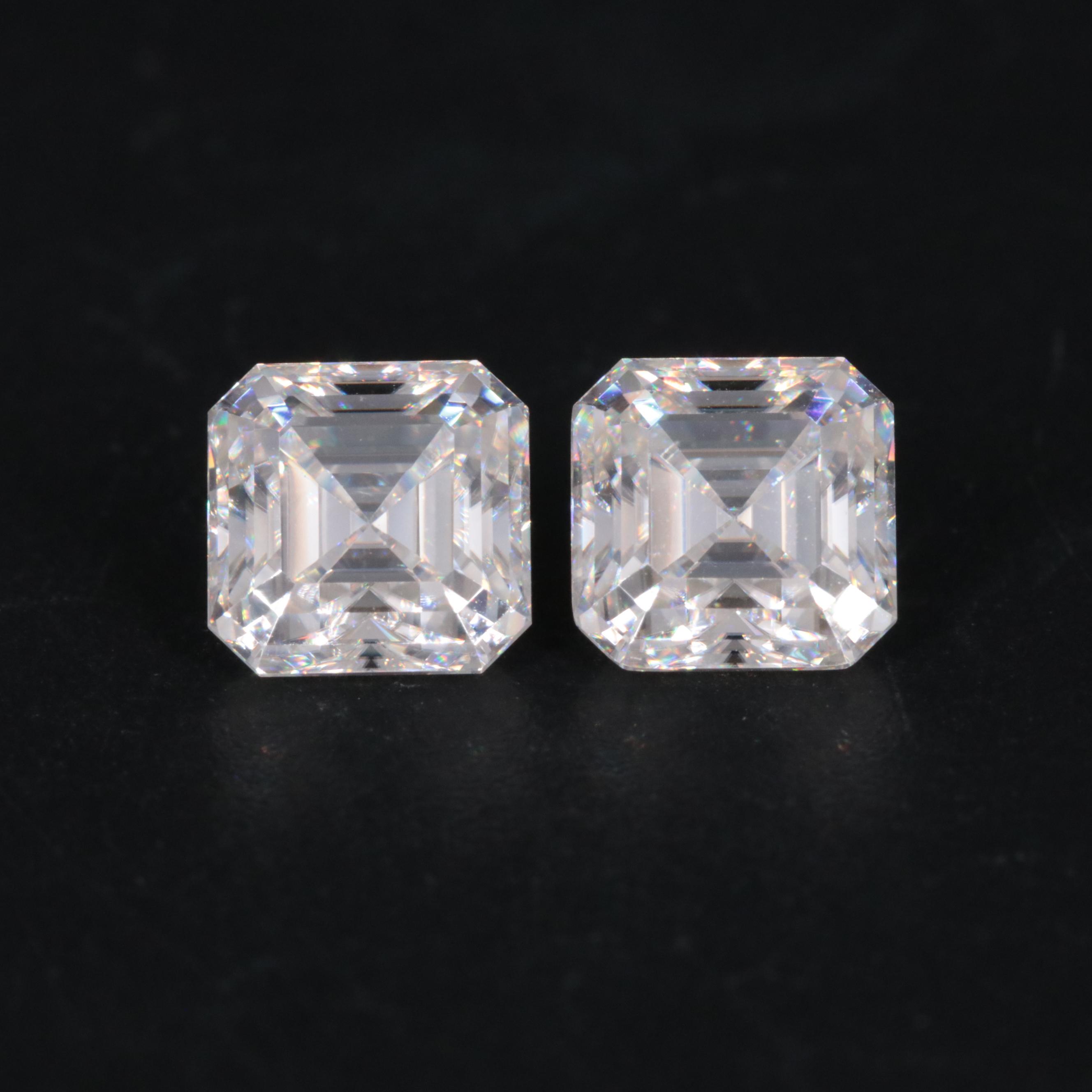 Loose 3.49 CTW Moissanite