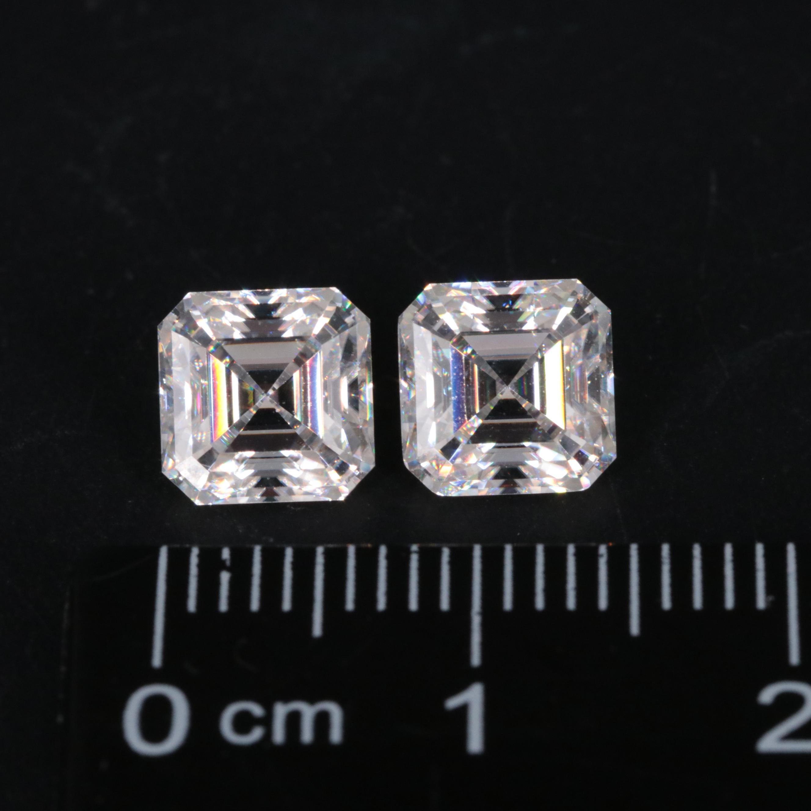 Loose 3.49 CTW Moissanite