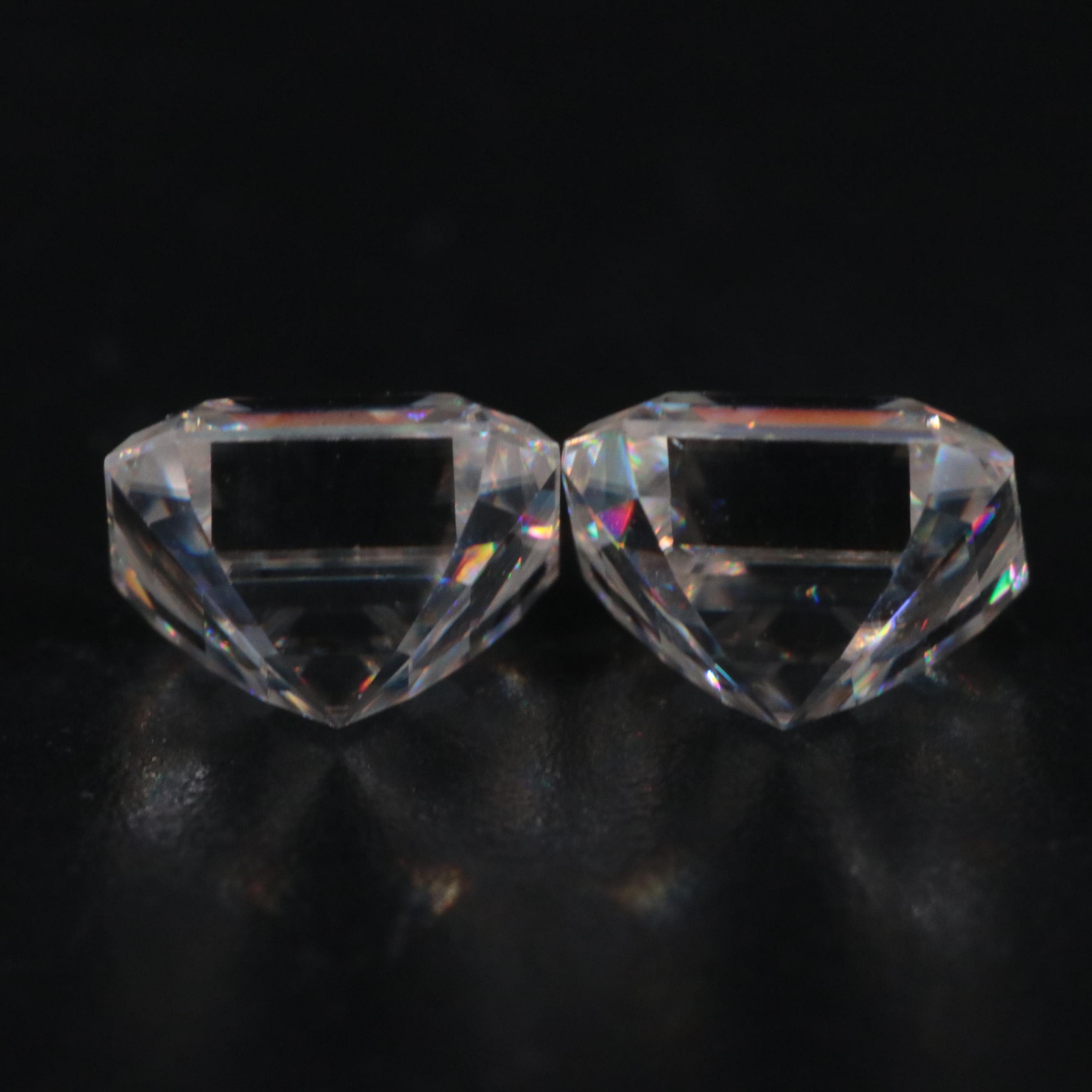 Loose 3.49 CTW Moissanite