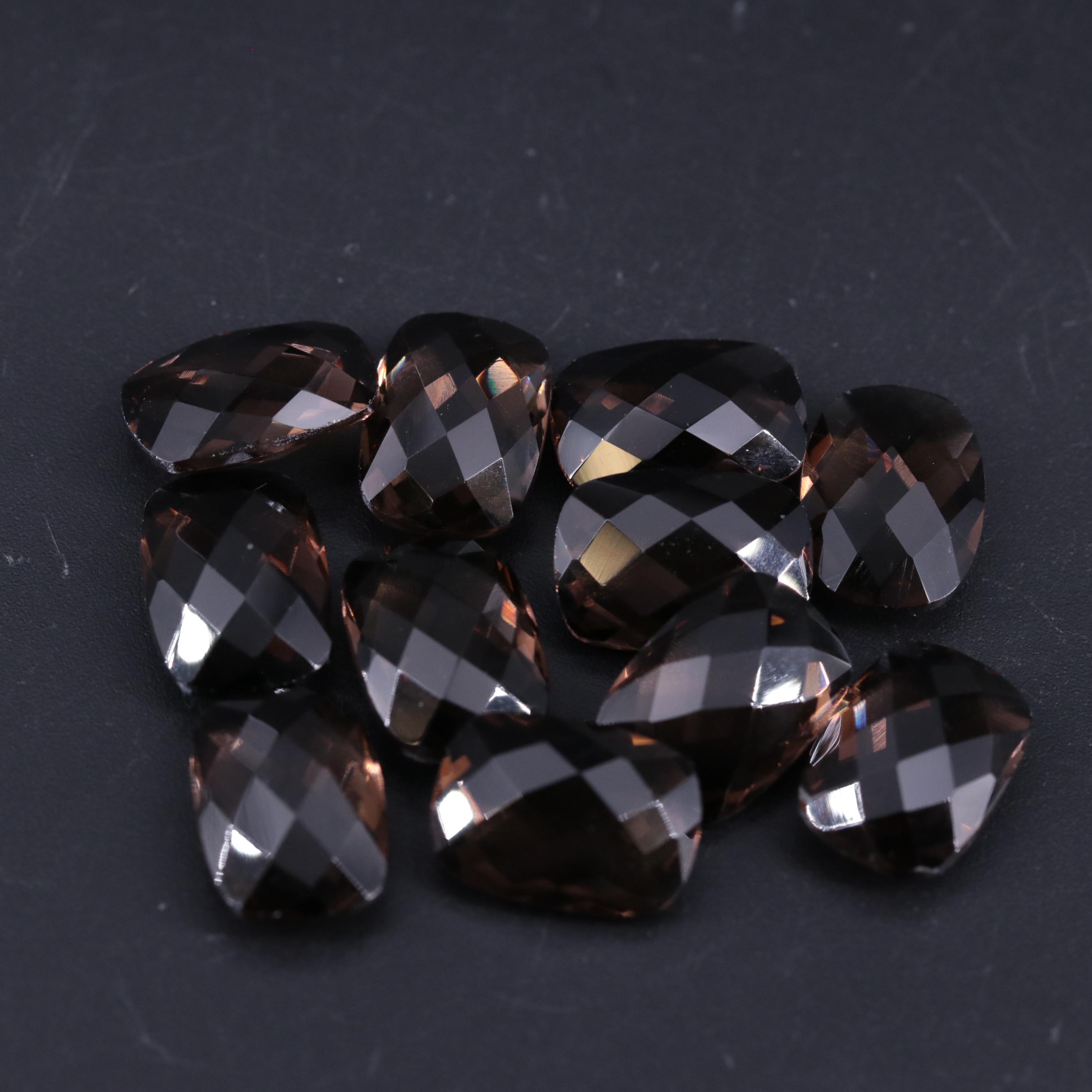 Loose 58.93 CTW Smoky Quartz