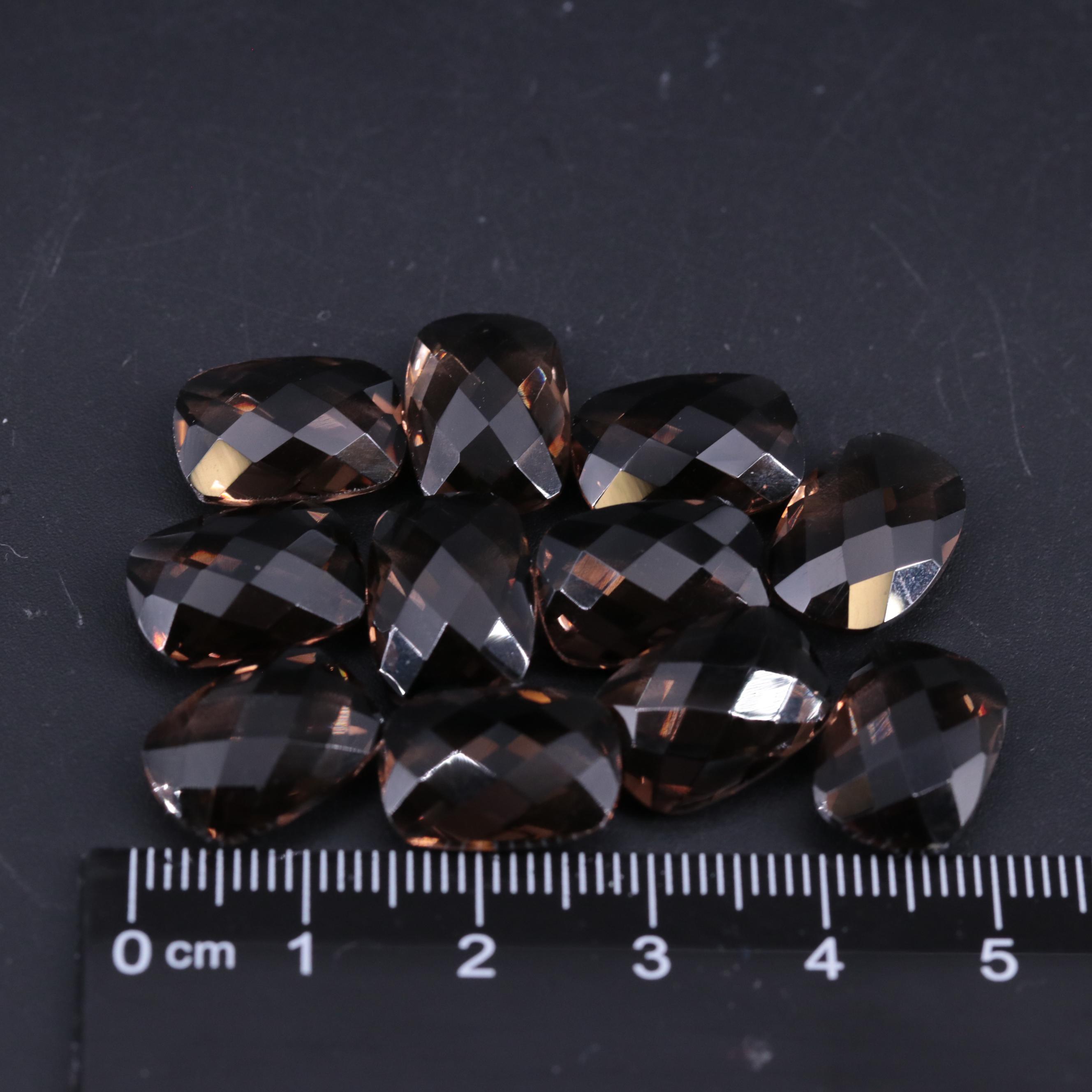 Loose 58.93 CTW Smoky Quartz
