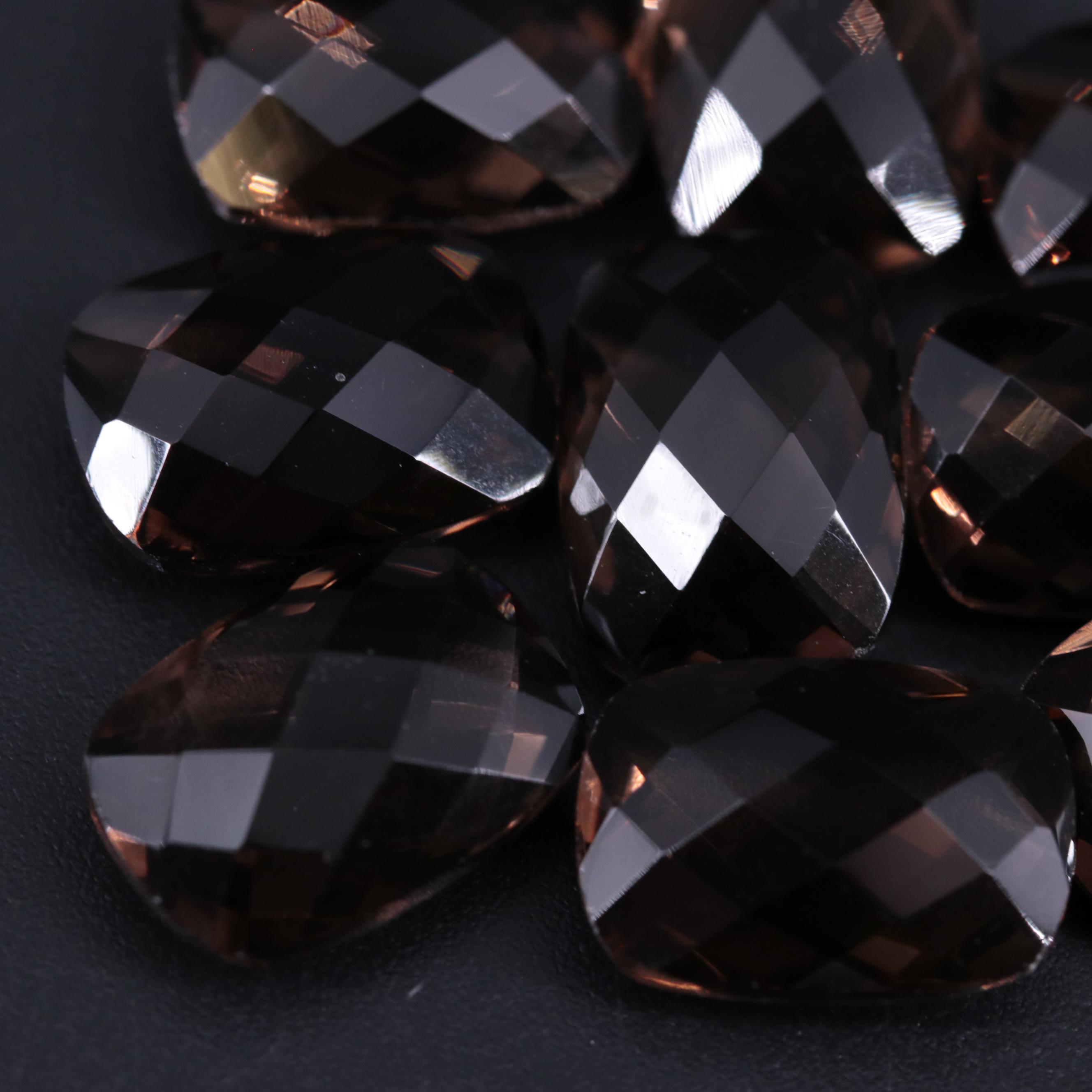 Loose 58.93 CTW Smoky Quartz