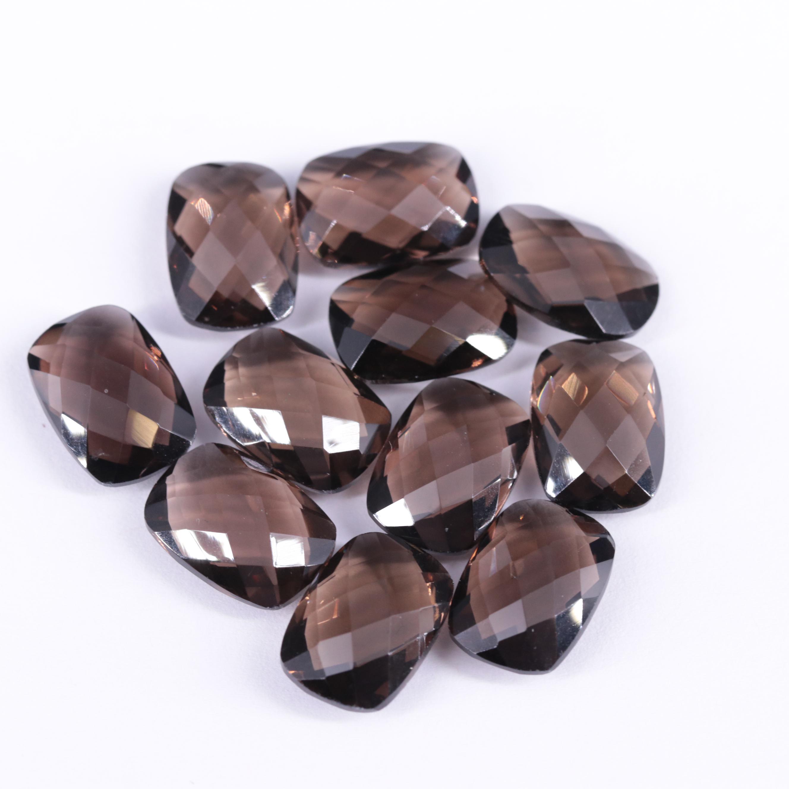 Loose 58.93 CTW Smoky Quartz