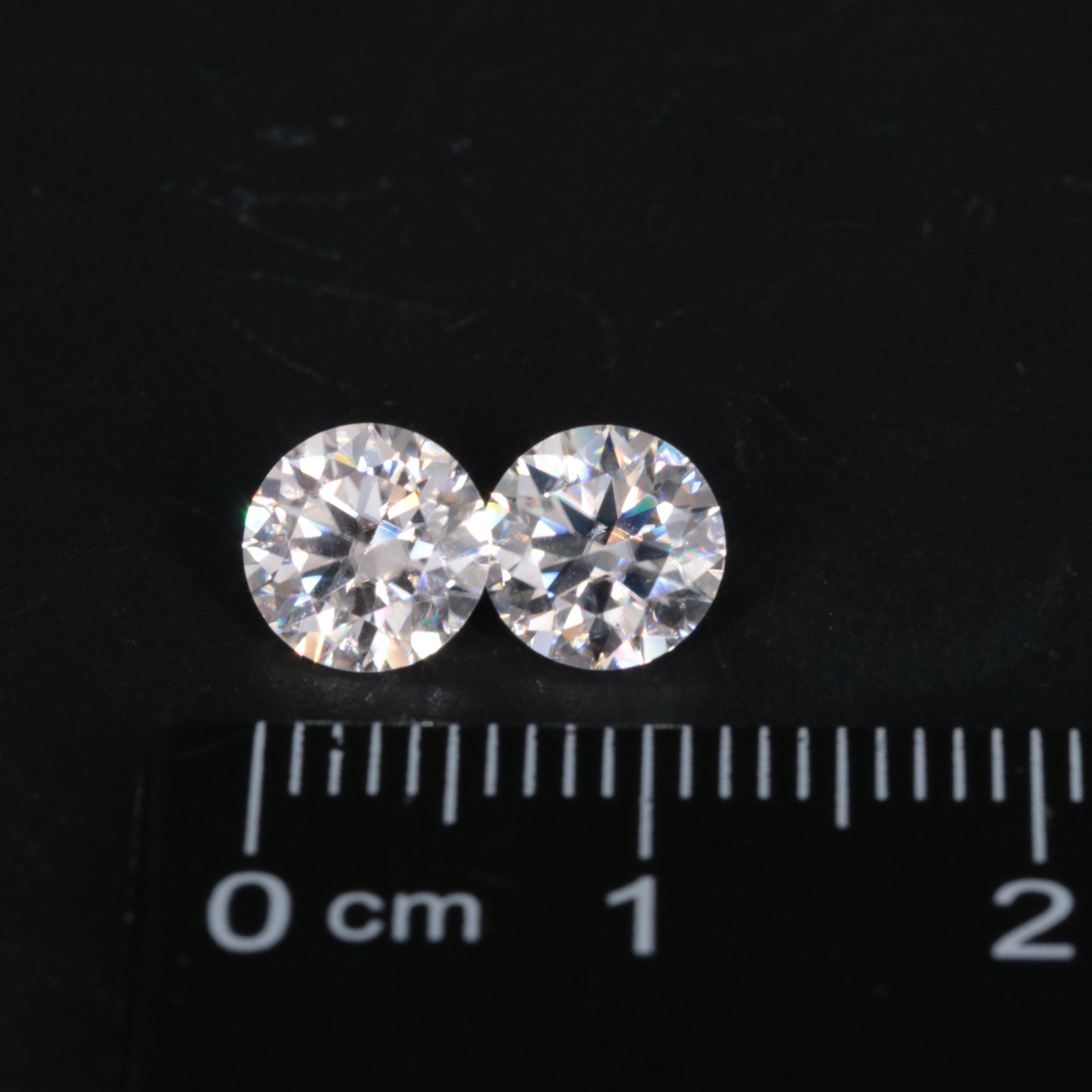 Loose 1.93 CTW Moissanite