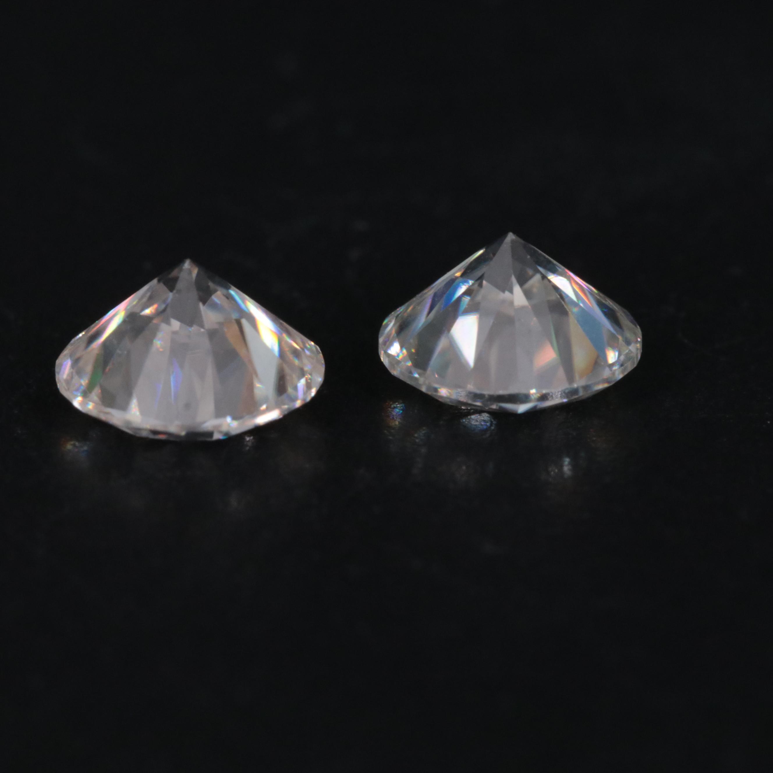 Loose 1.93 CTW Moissanite