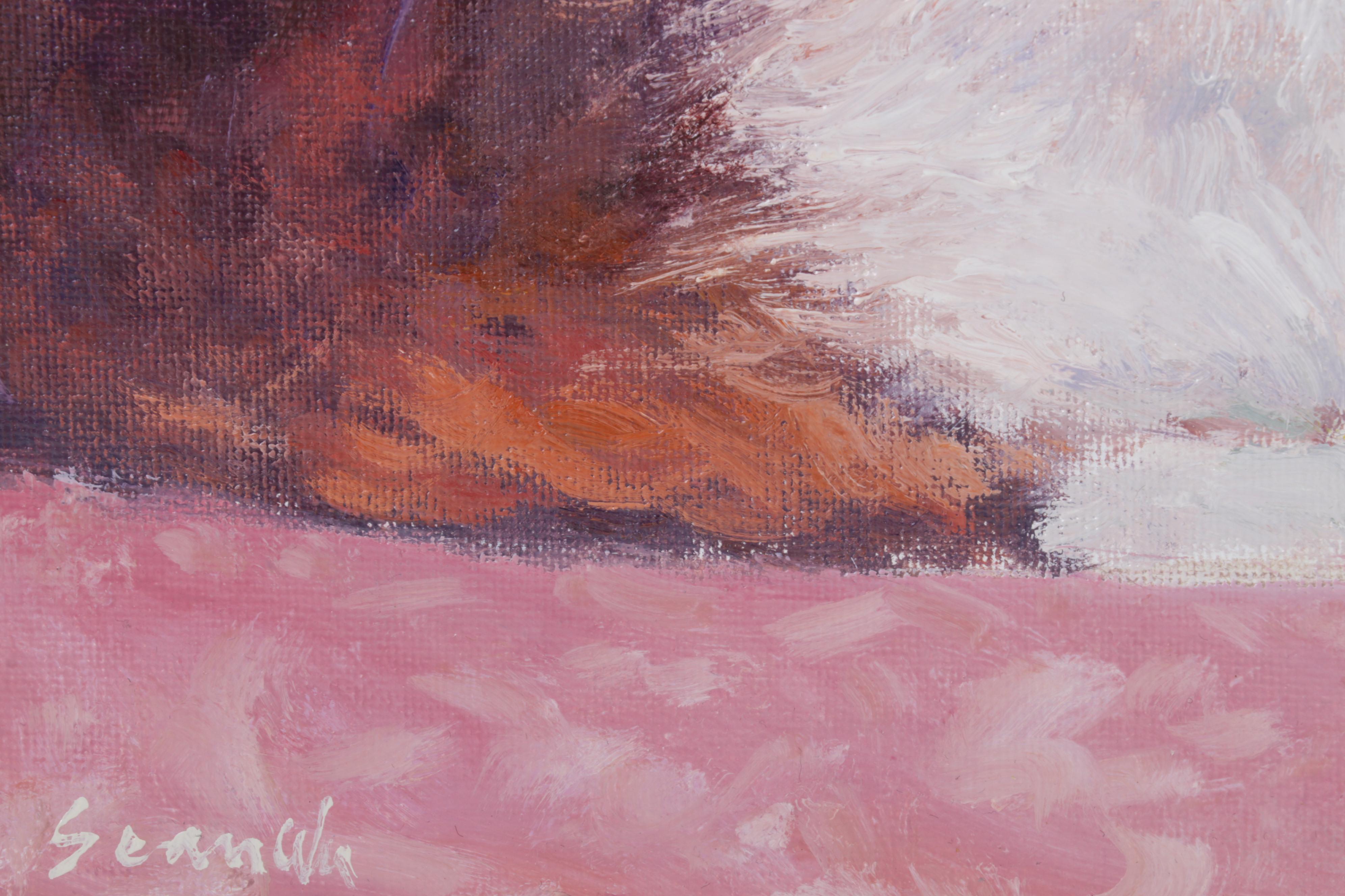 Sean Wu Portrait Oil Painting of Kitten, 2022