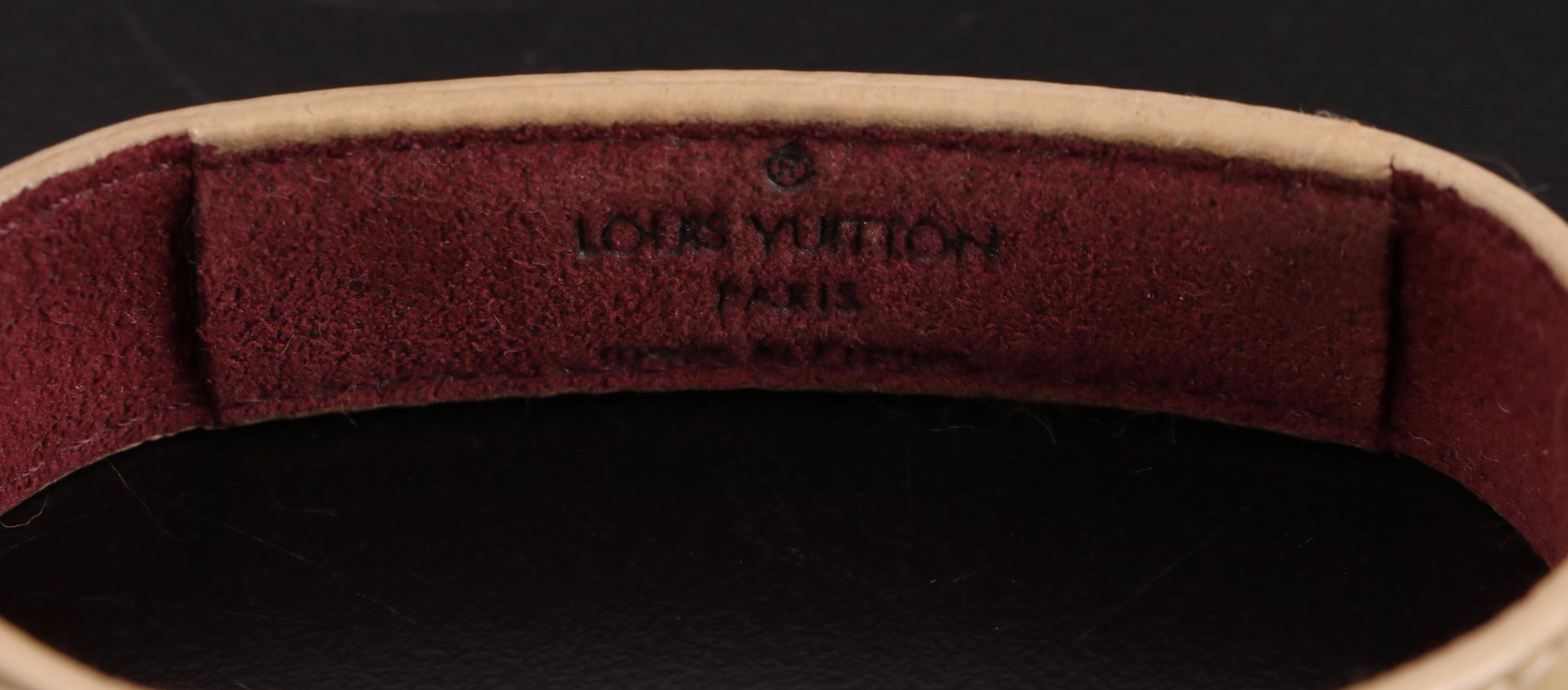 Louis Vuitton Millennium Wish Bracelet in Leather
