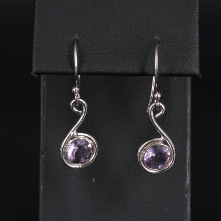 Amethyst Dangle Earrings