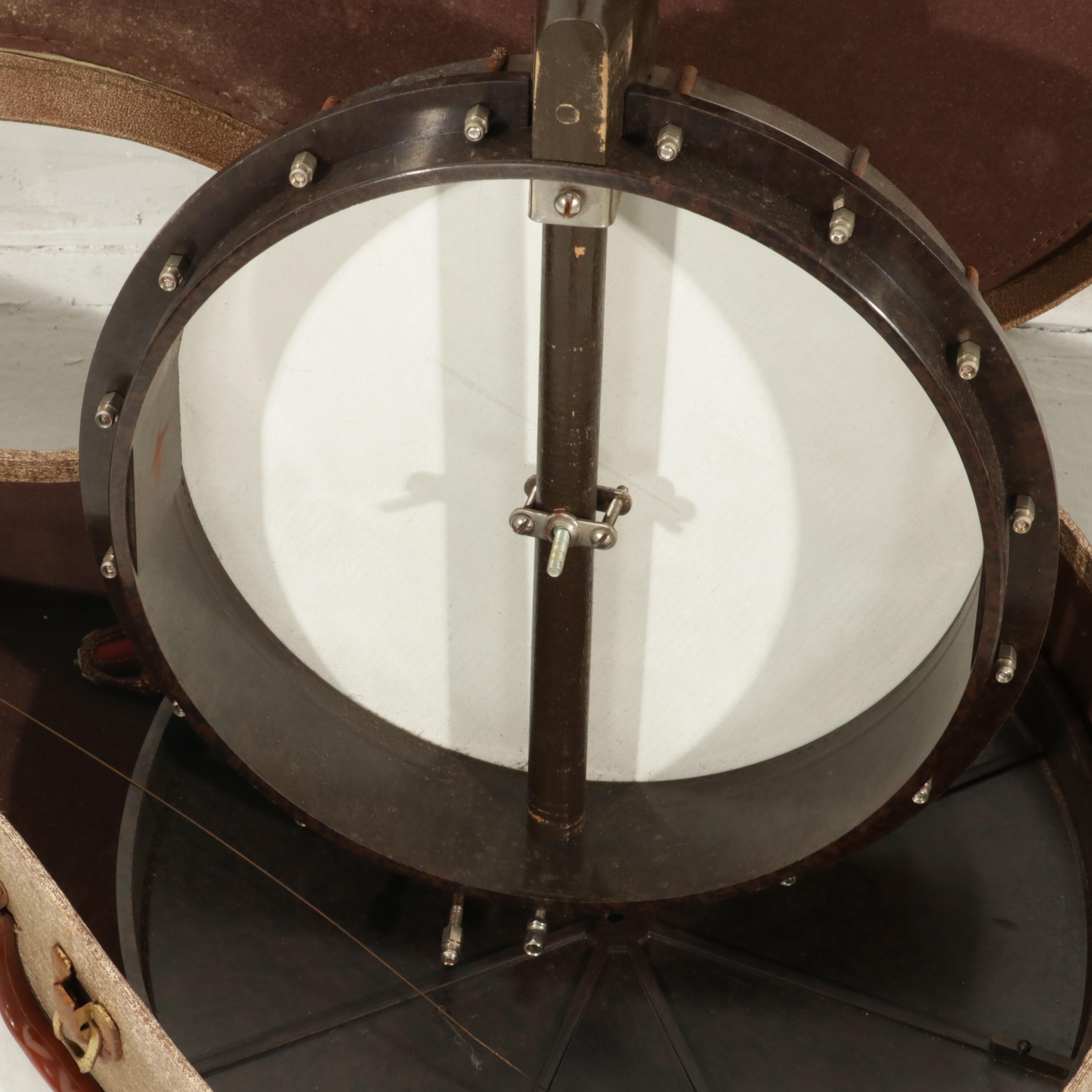 Kay Open-Back 5-String Banjo with Harmony Banjo, Late 20th Century