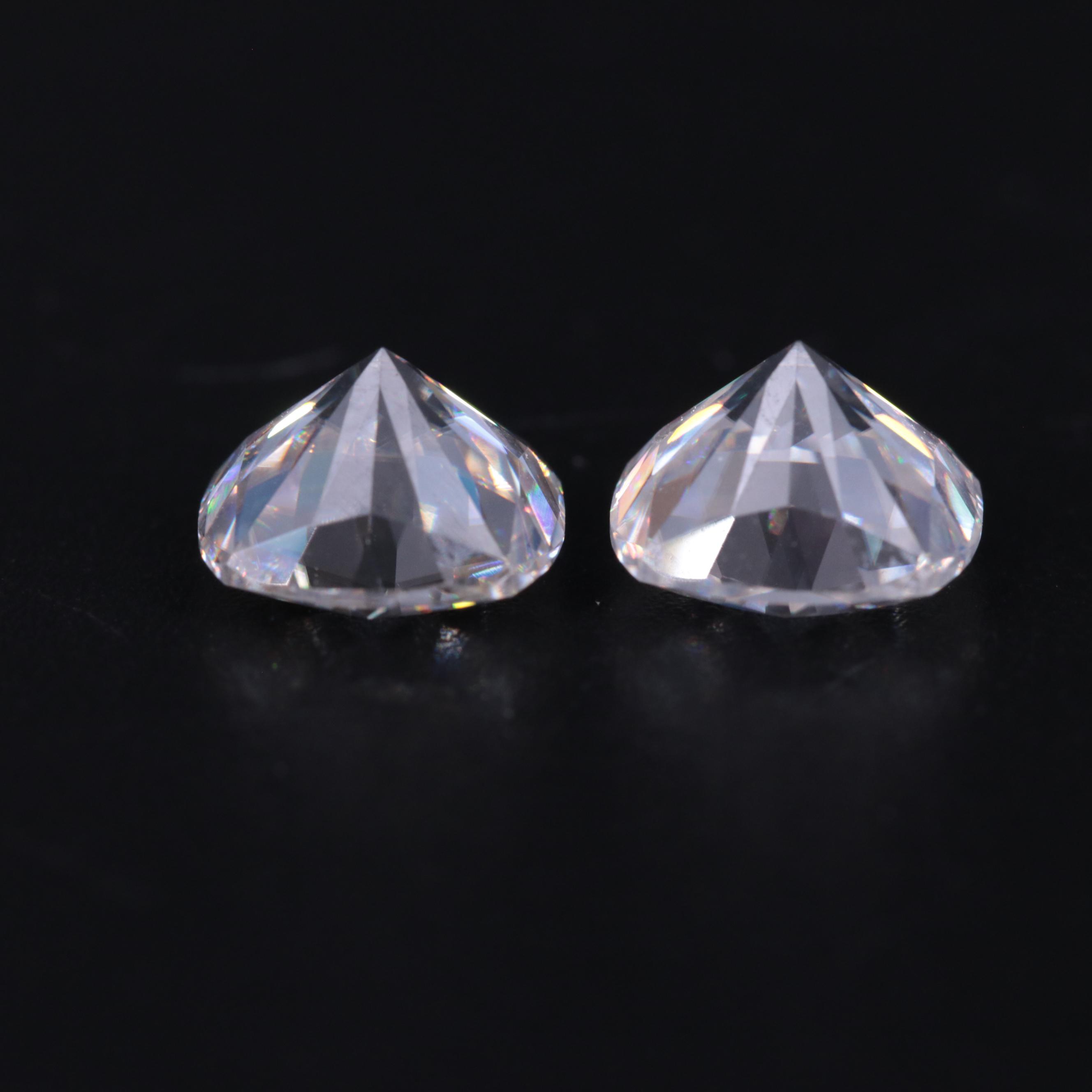 Loose 4.56 CTW Moissanite