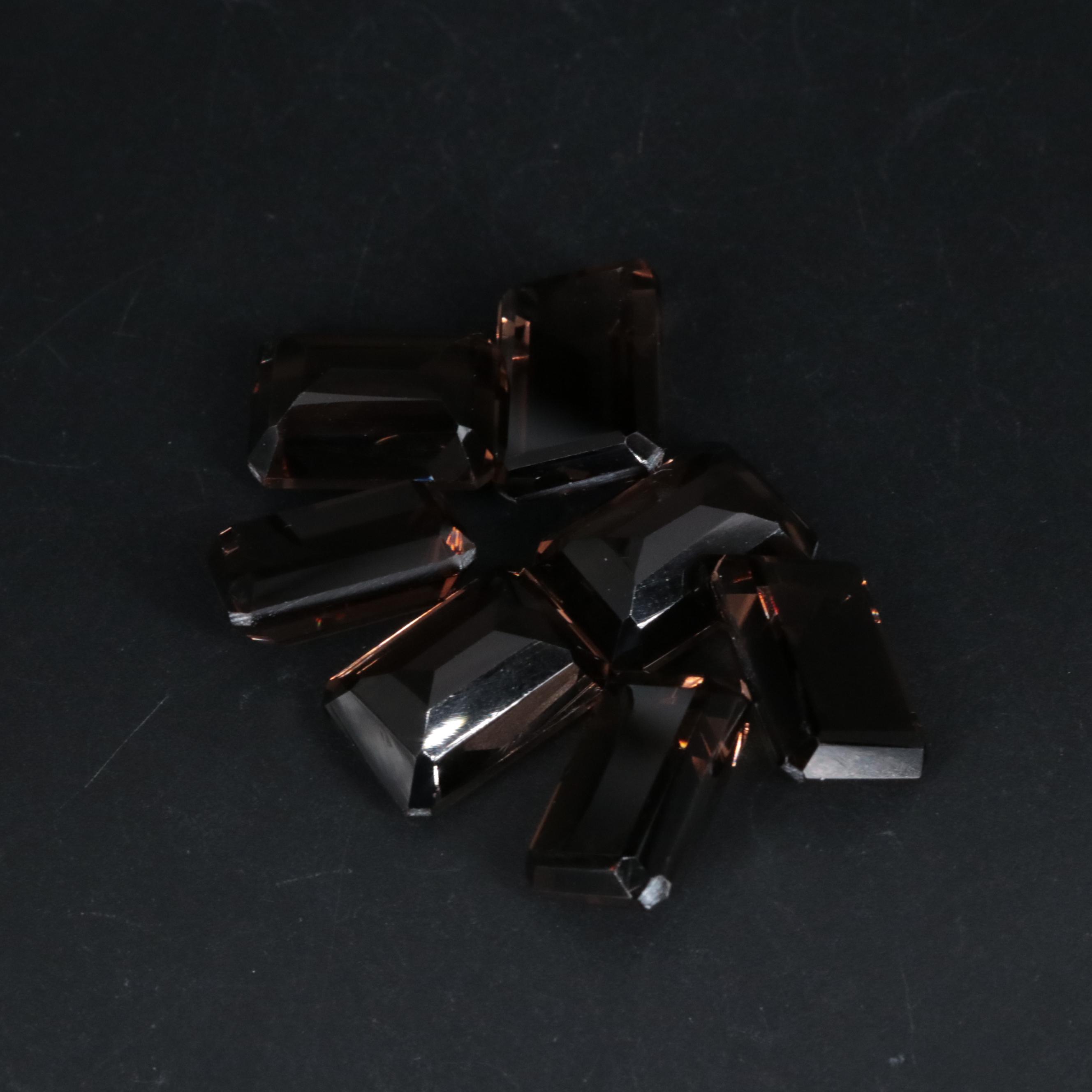 Loose 54.13 CTW Smoky Quartz