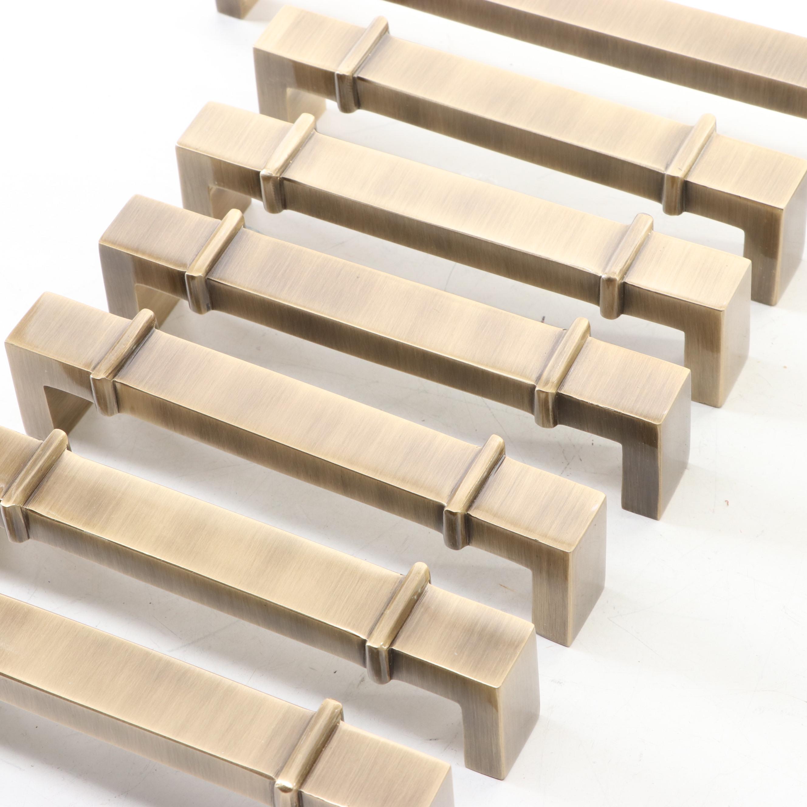 Antique Brass Finish Cabinet Pulls