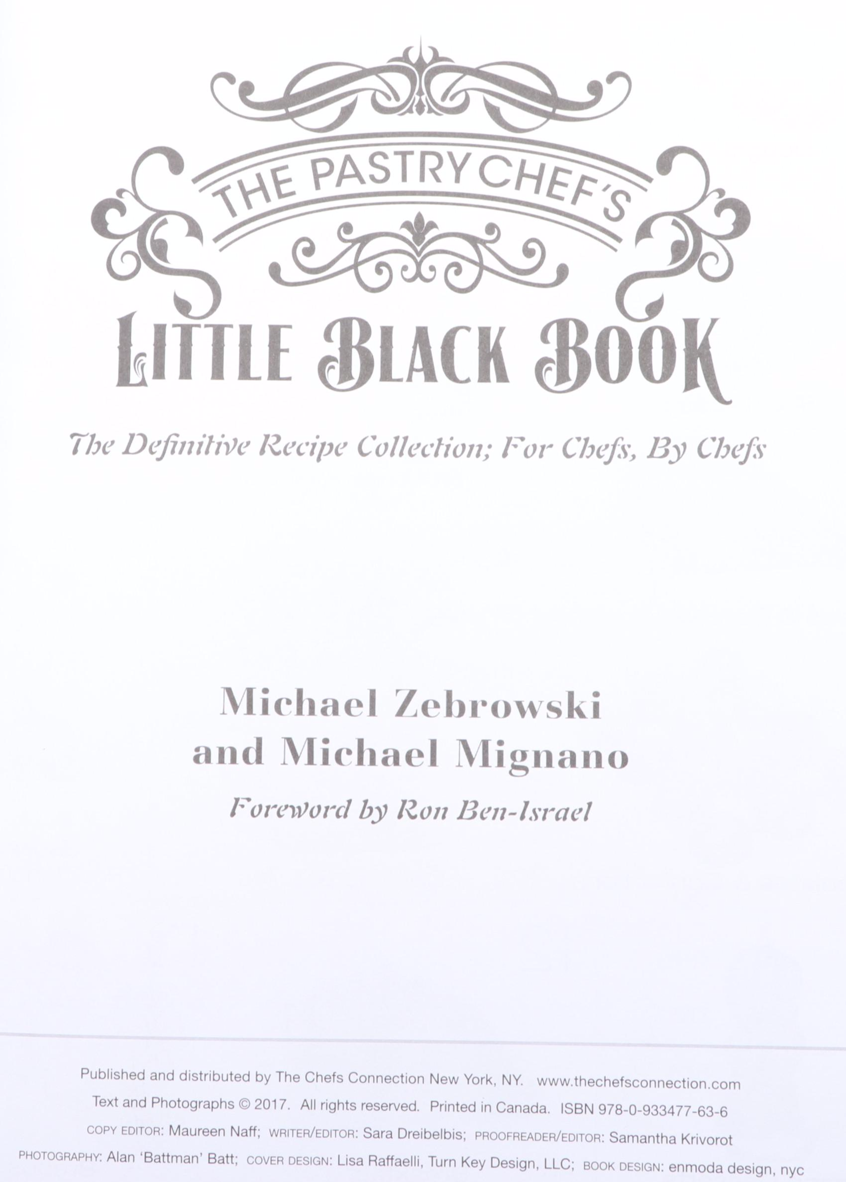 "The Complete Bocuse" by Paul Bocuse with "The Pastry Chef's Little Black Book"