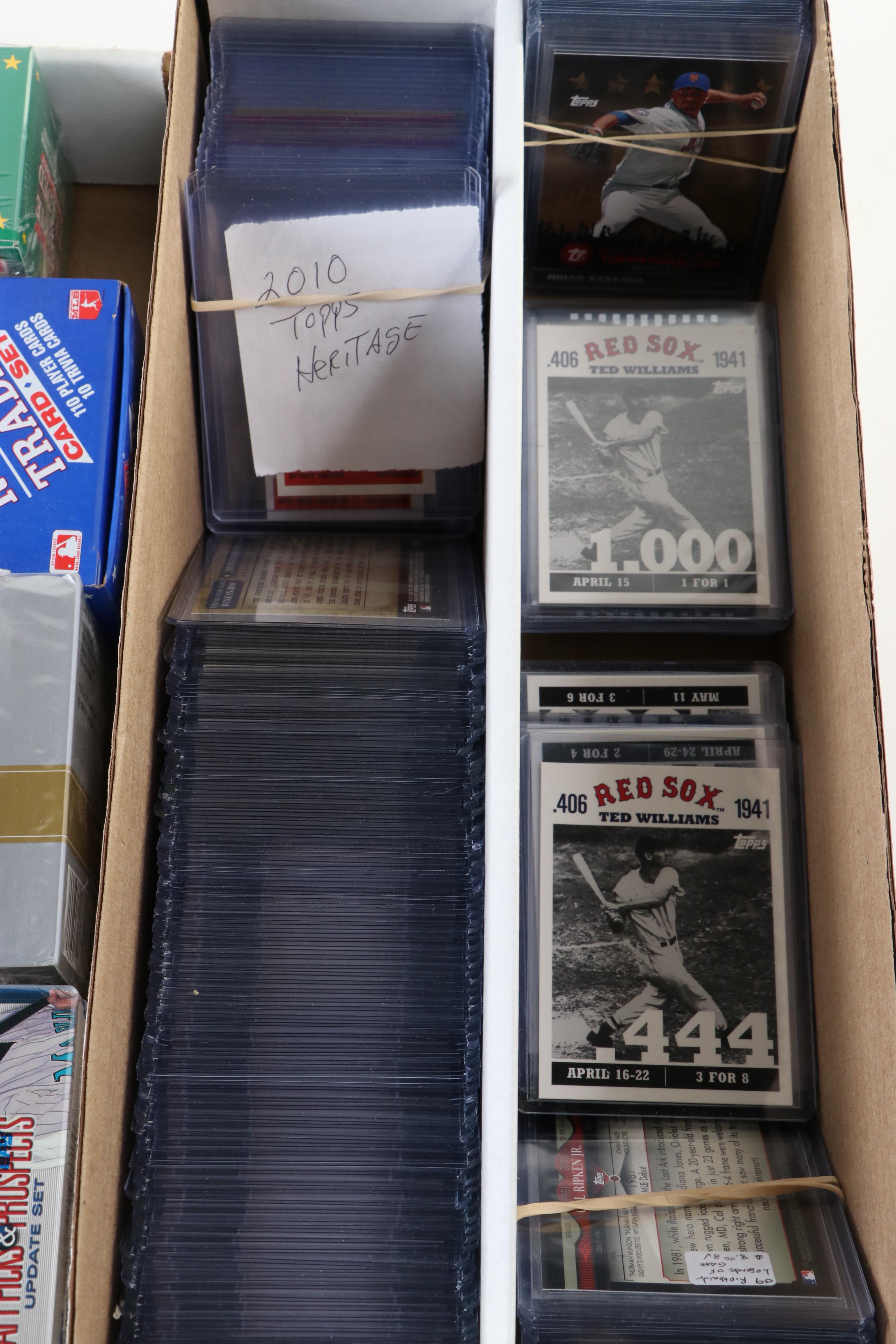 Topps, Fleer, Other Baseball, More Card Sealed, Unsealed Sets, 1980s–2010s