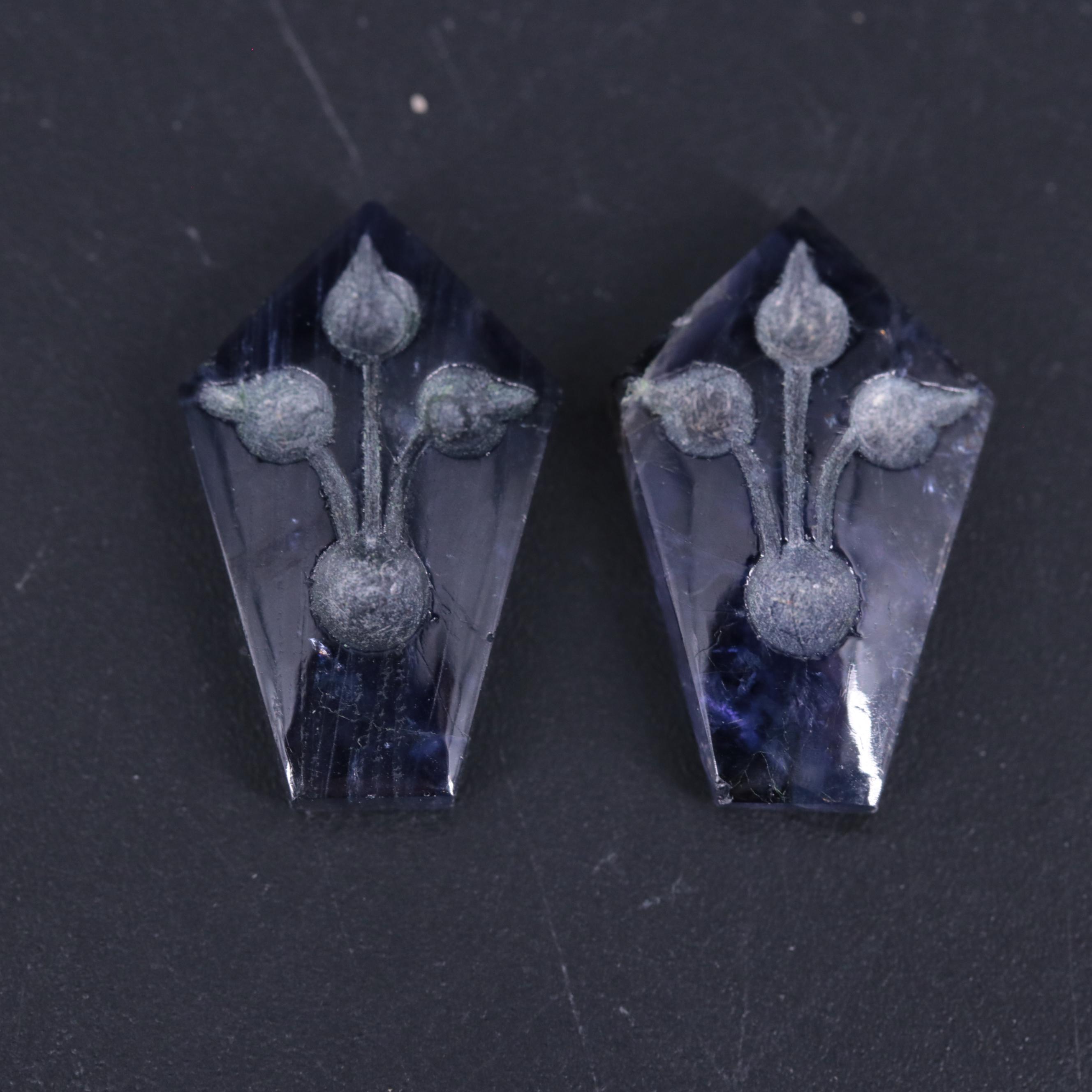 Loose 14.52 CTW Iolite