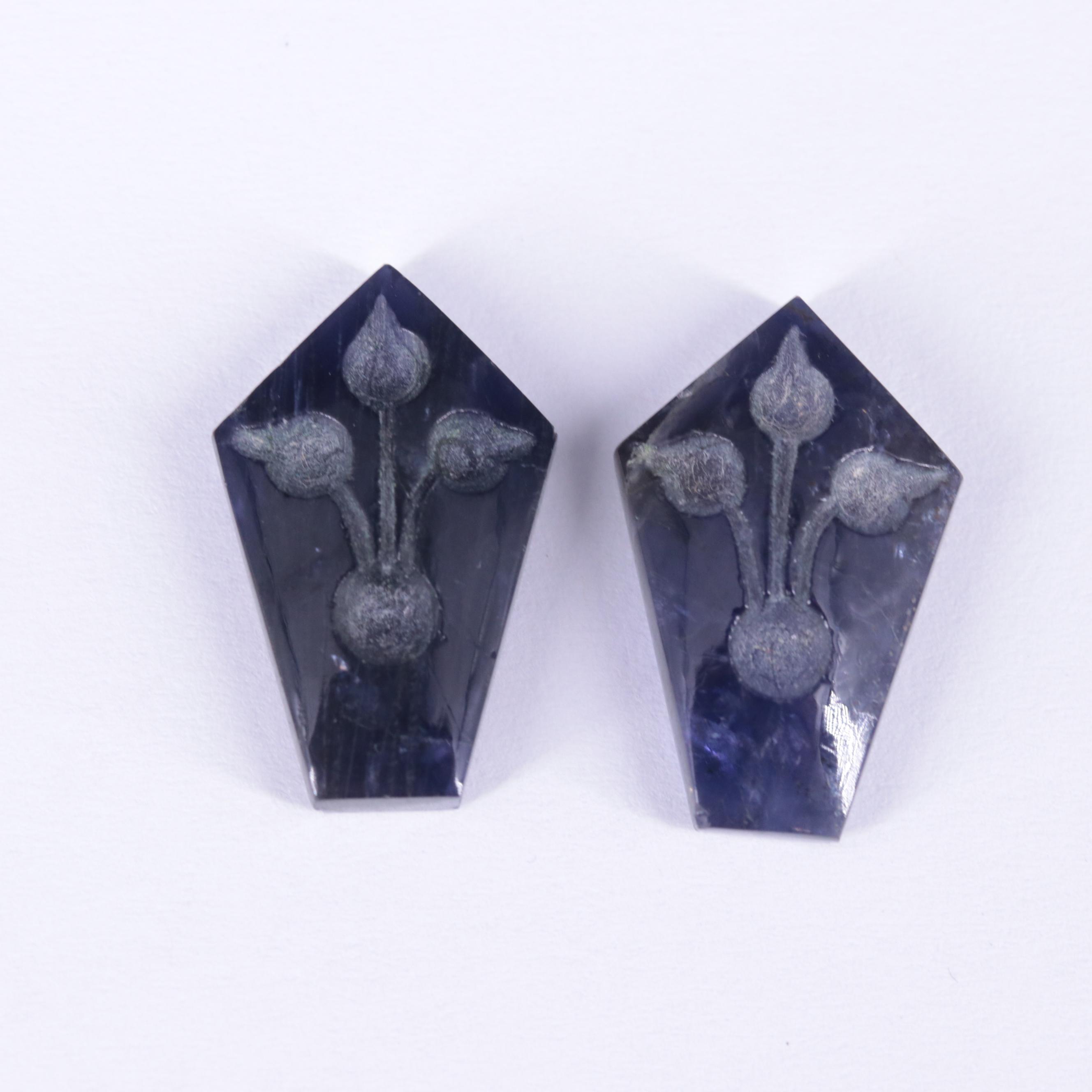 Loose 14.52 CTW Iolite