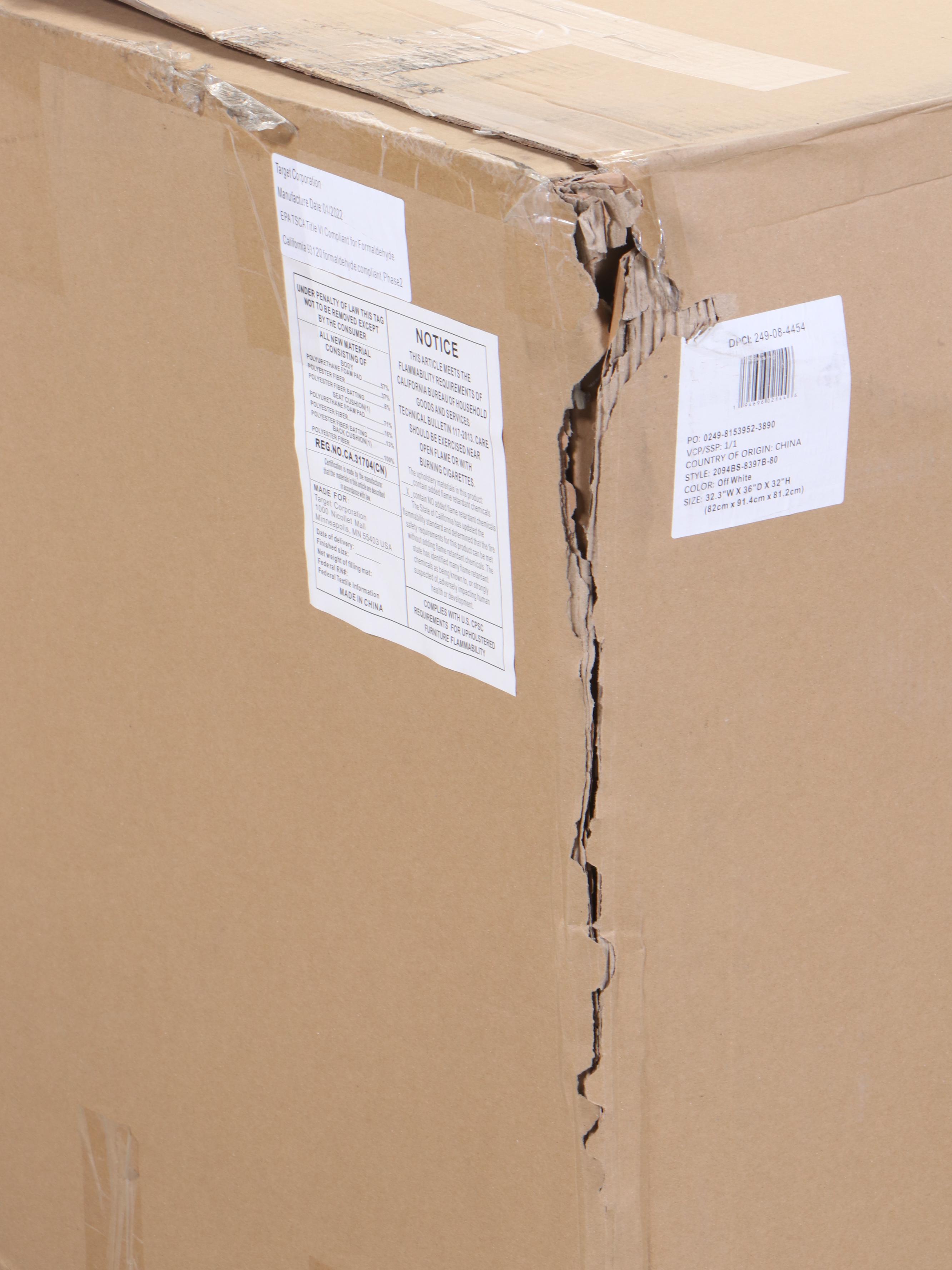 Threshold with Studio McGee Vivian Park Upholstered Swivel Chair in Cream