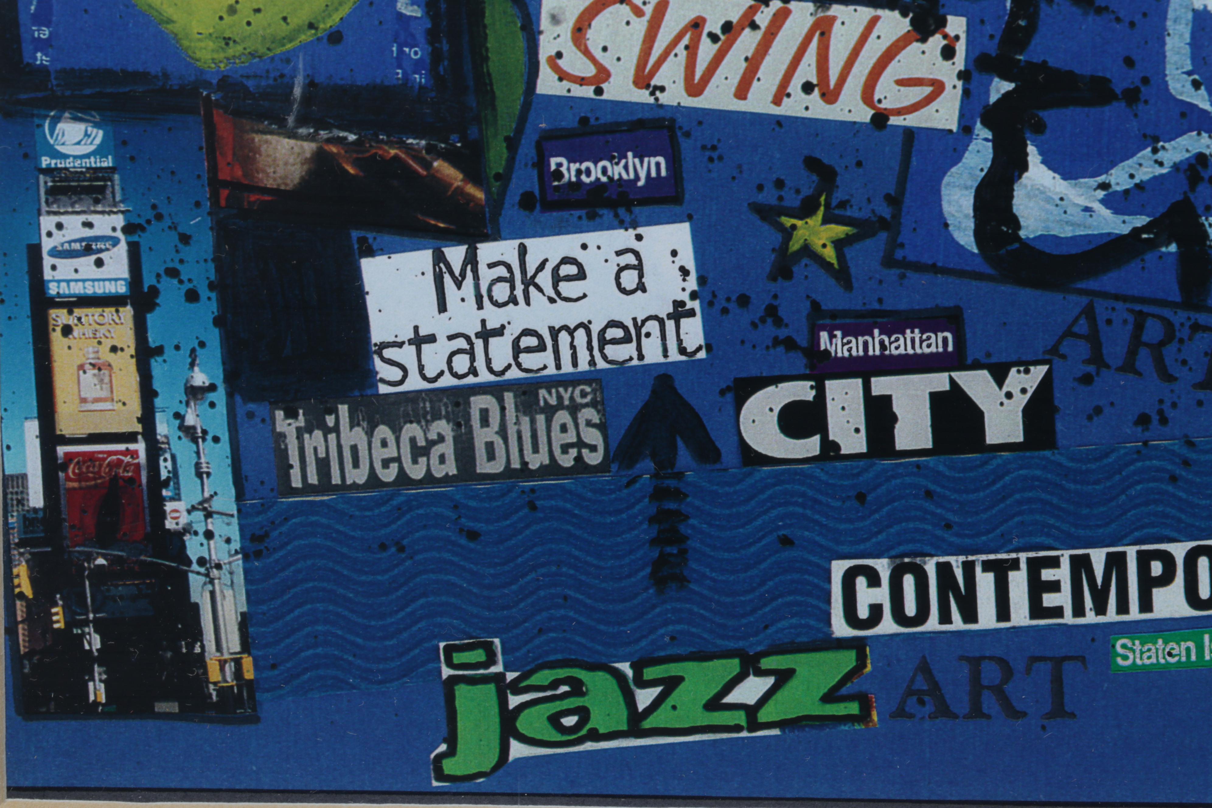 Modernist Collage Giclées, Circa 2000