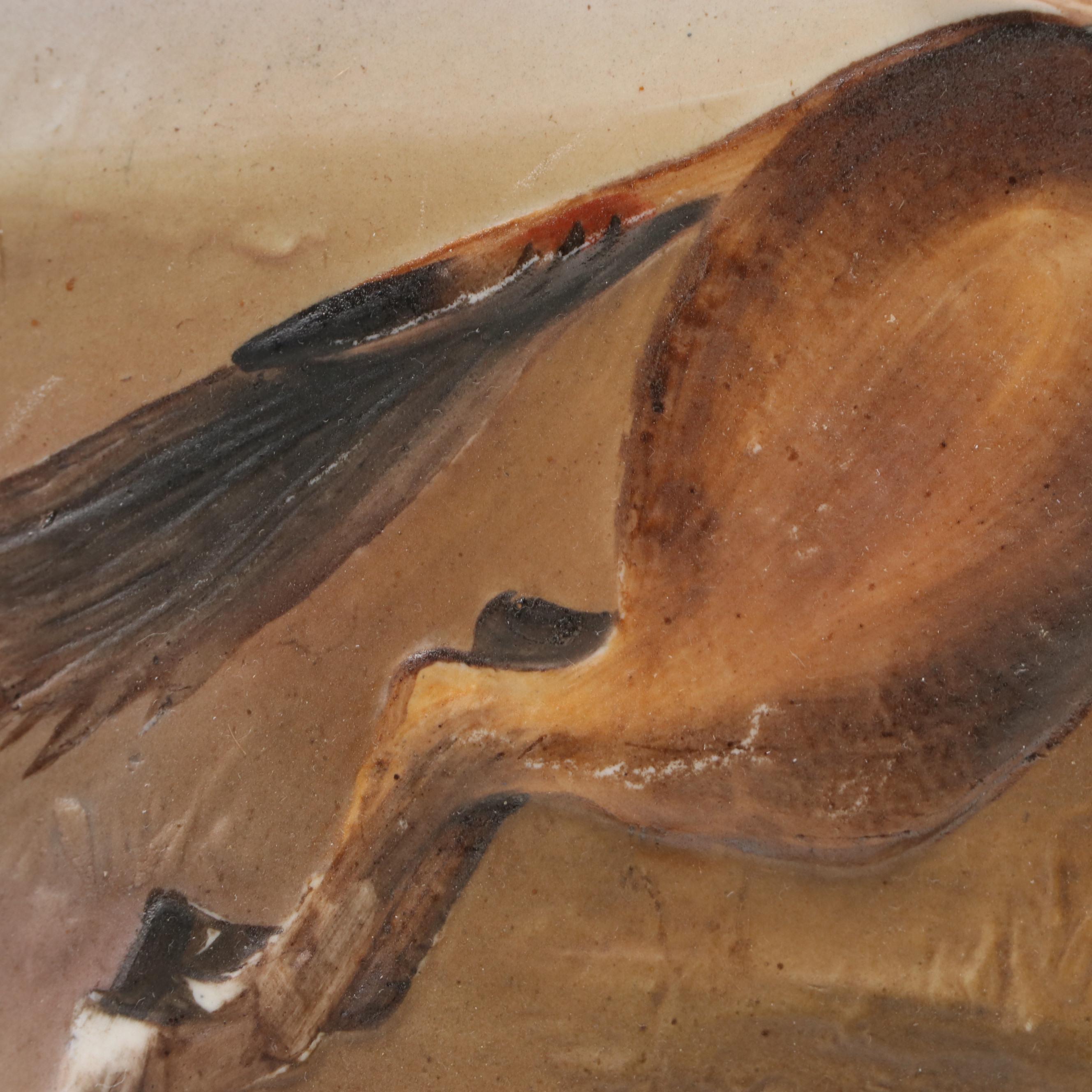 Nippon Porcelain Native American Themed Decorative Plate, Early 20th Century