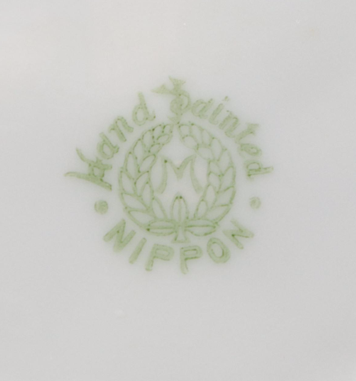 Nippon Porcelain Native American Themed Decorative Plate, Early 20th Century