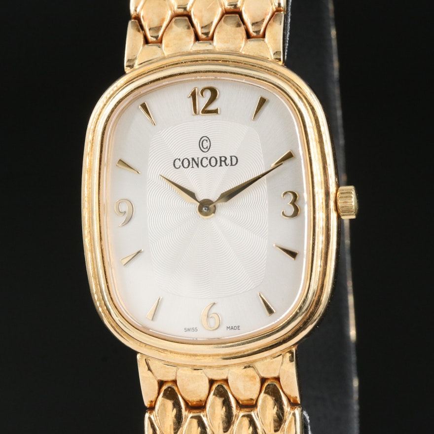 14K Concord Quartz Wristwatch