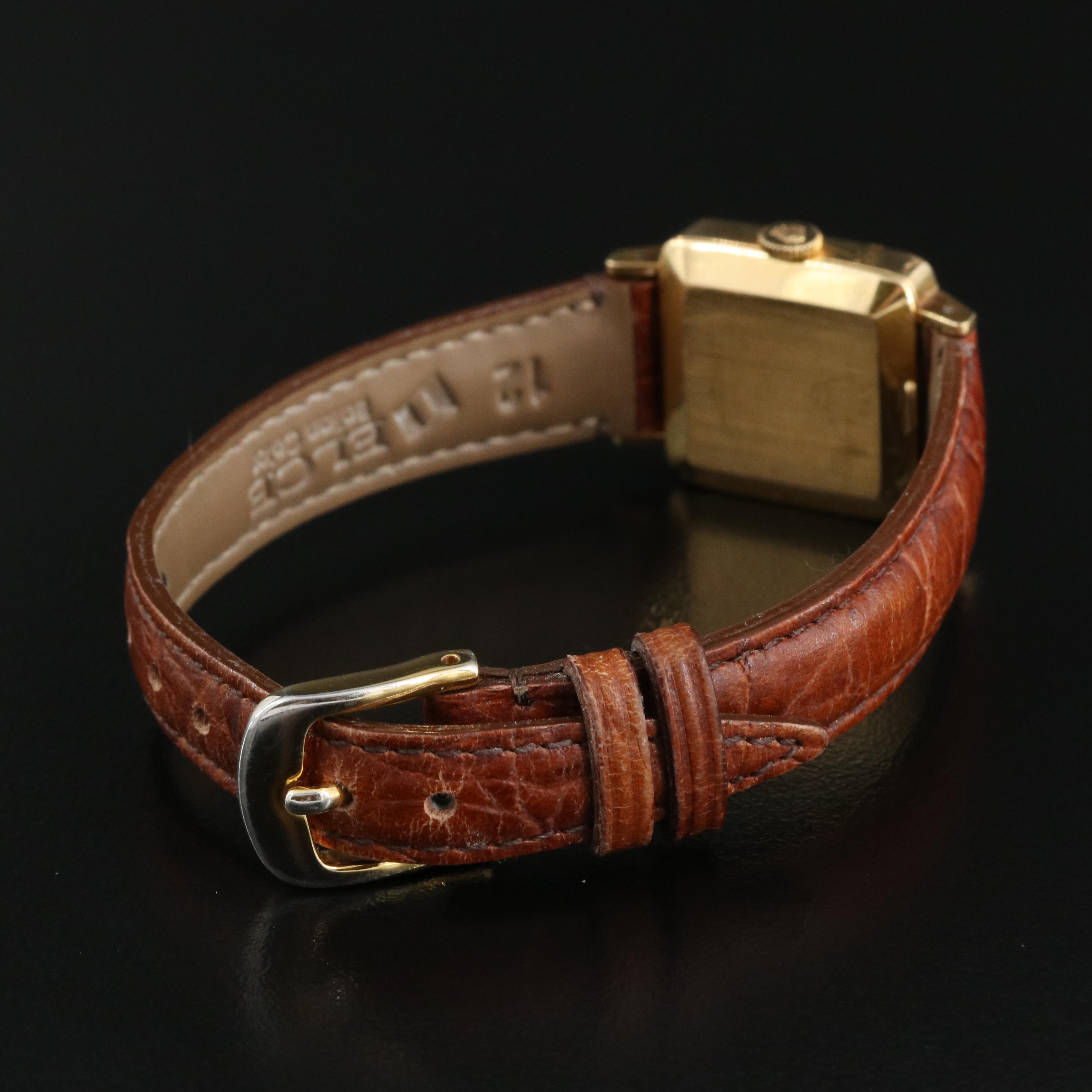 1970 Rolex 18K Manual Wind Precision Watch