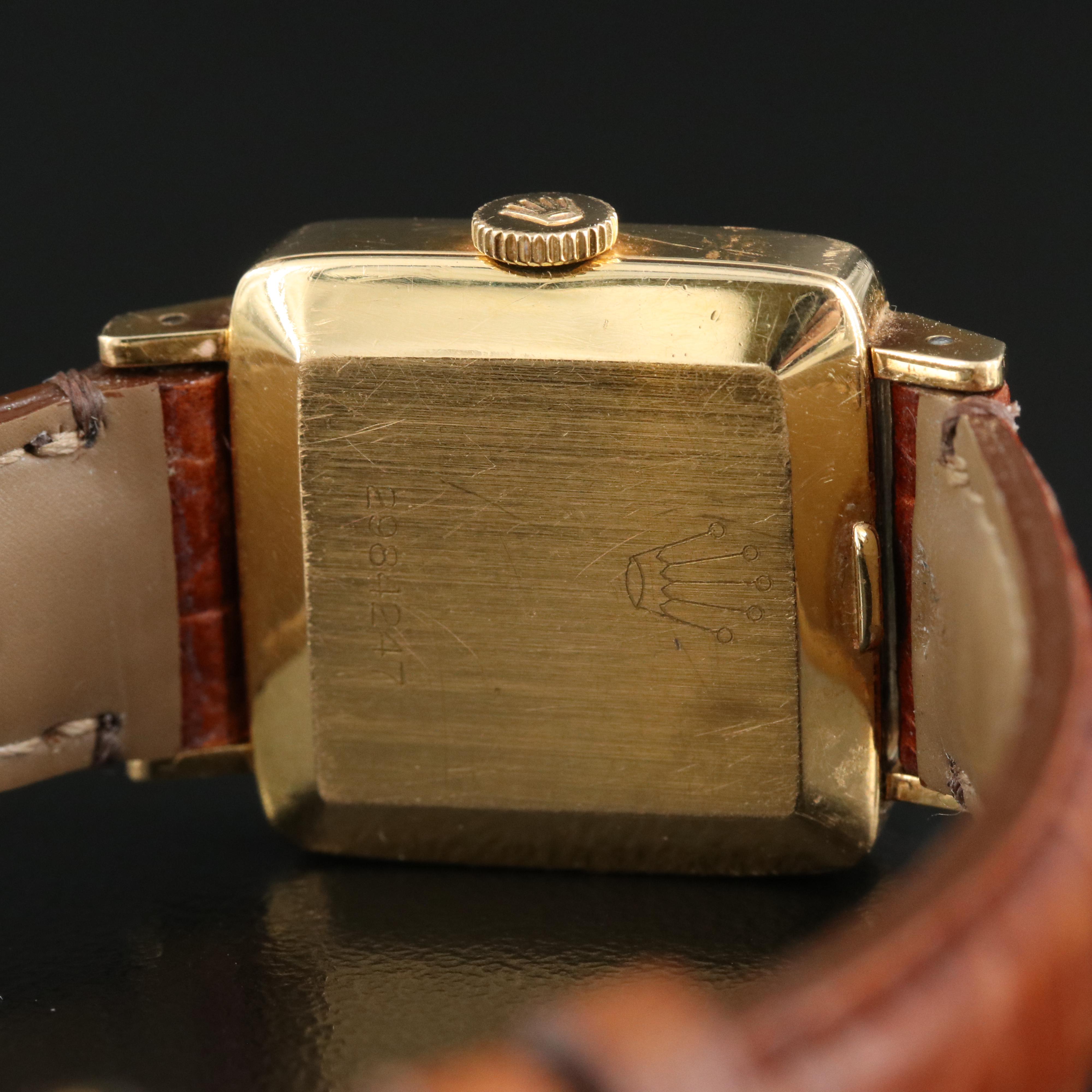 1970 Rolex 18K Manual Wind Precision Watch
