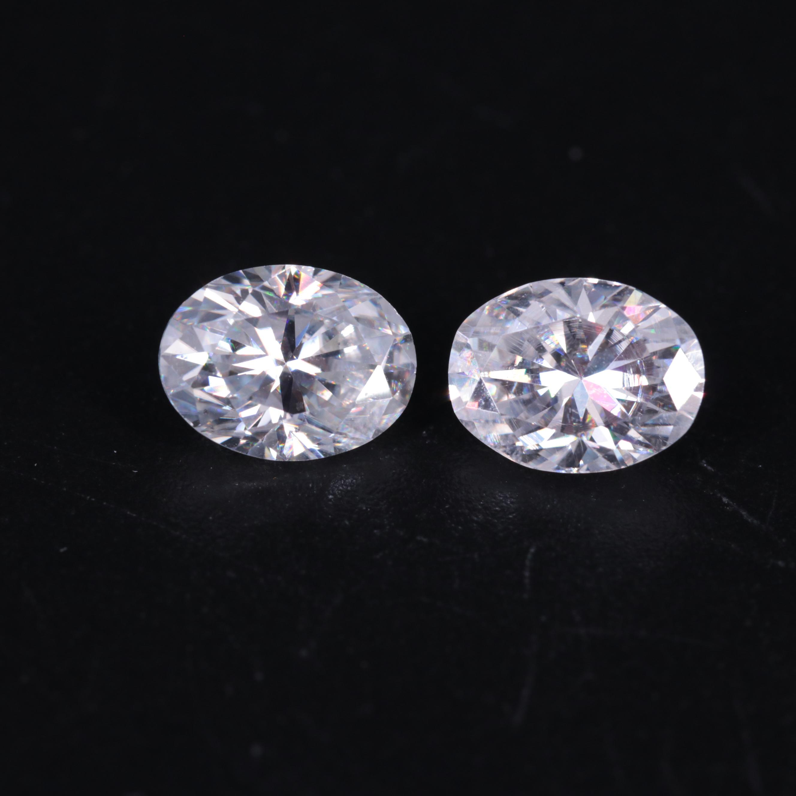 Loose 2.66 CTW Moissanite