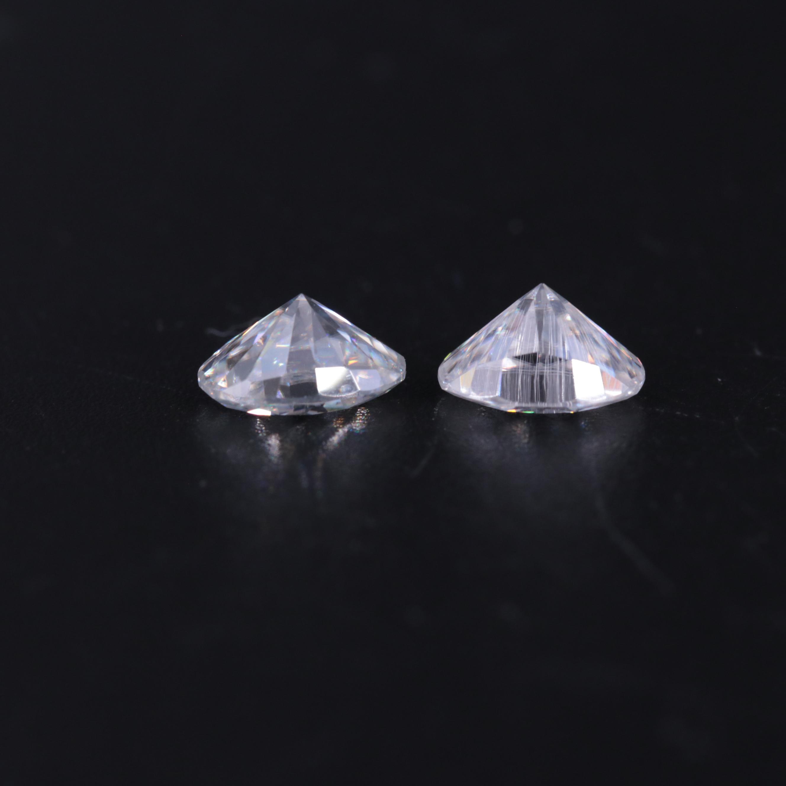 Loose 2.66 CTW Moissanite