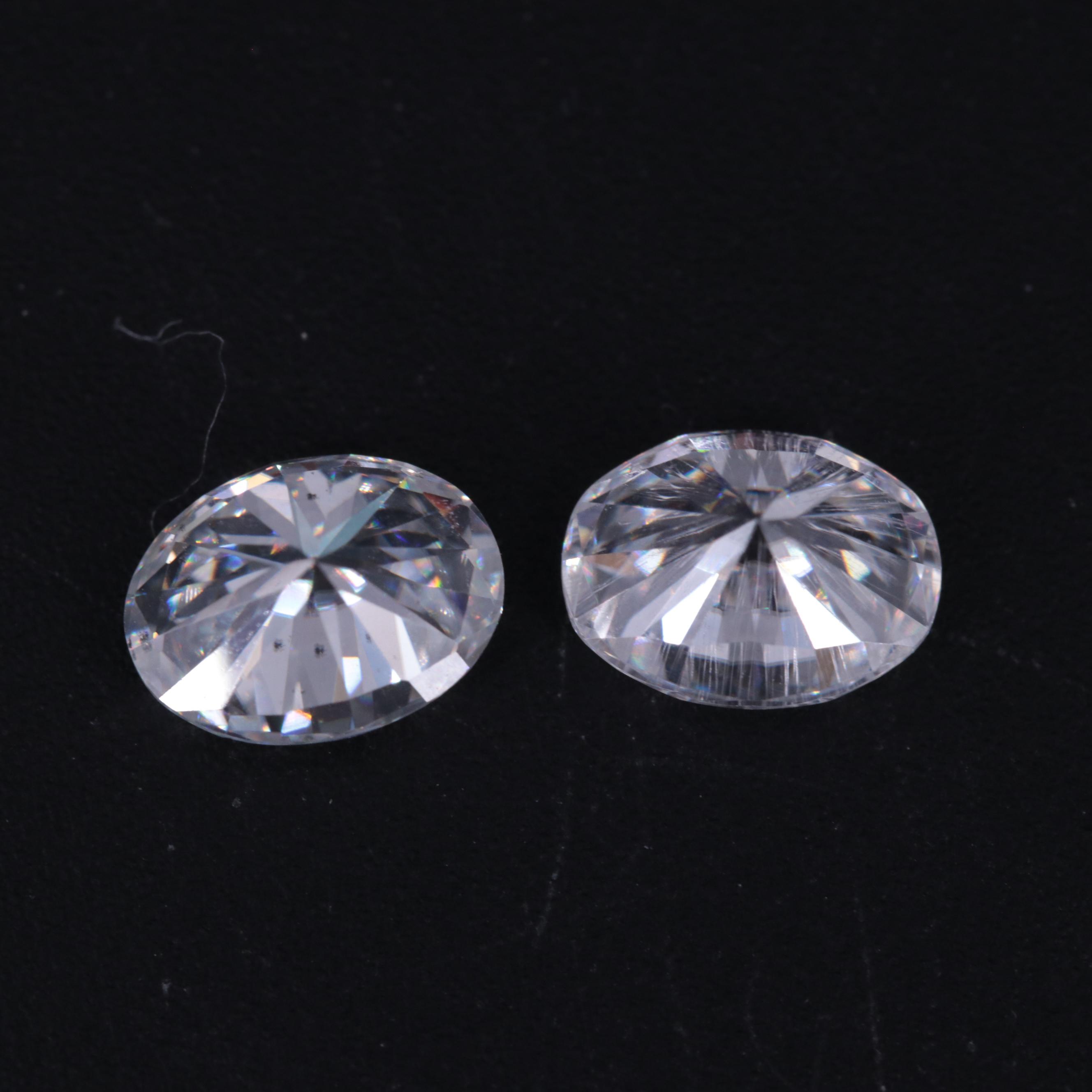 Loose 2.66 CTW Moissanite