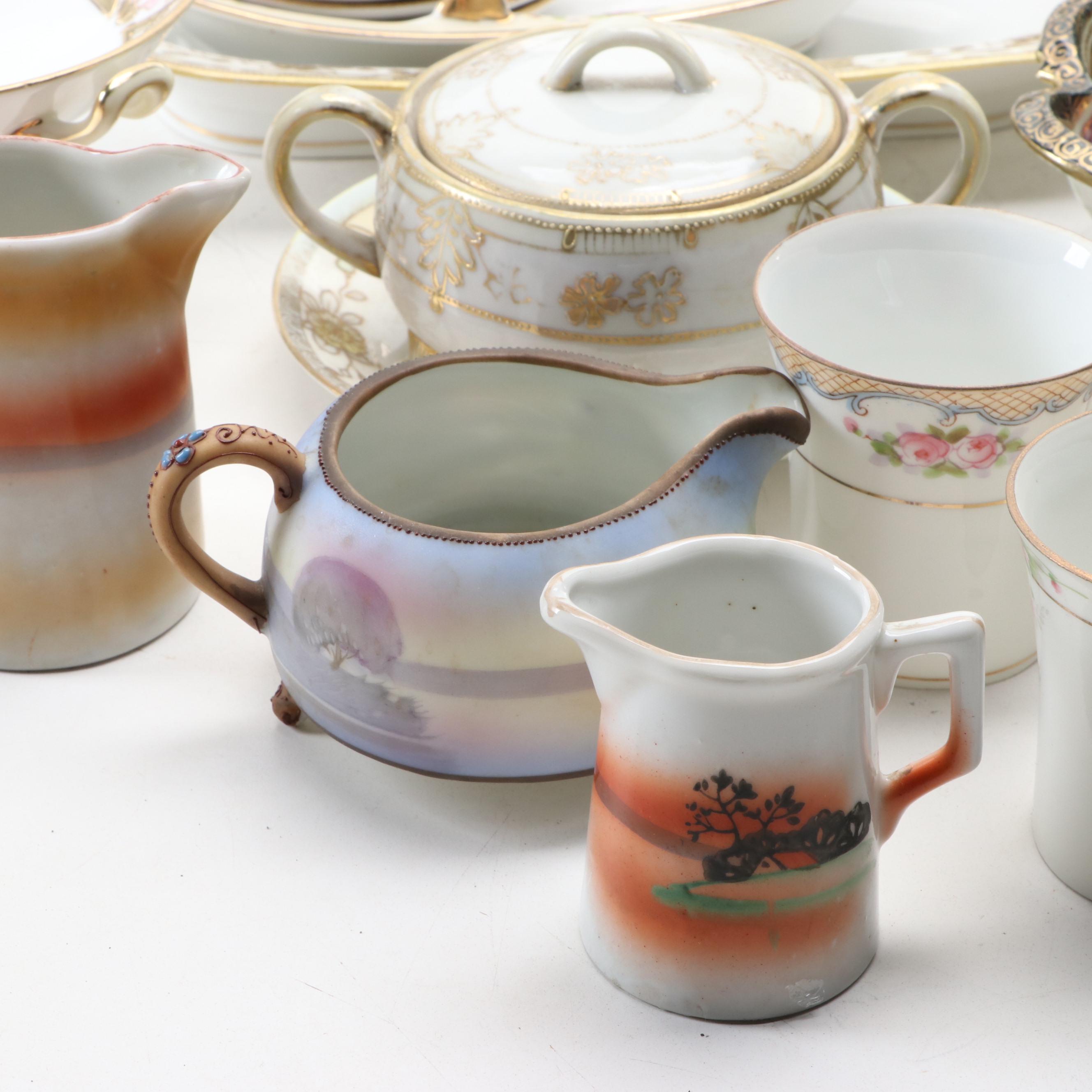 Morimura Brothers and Other Nippon Porcelain Tableware, Early 20th Century