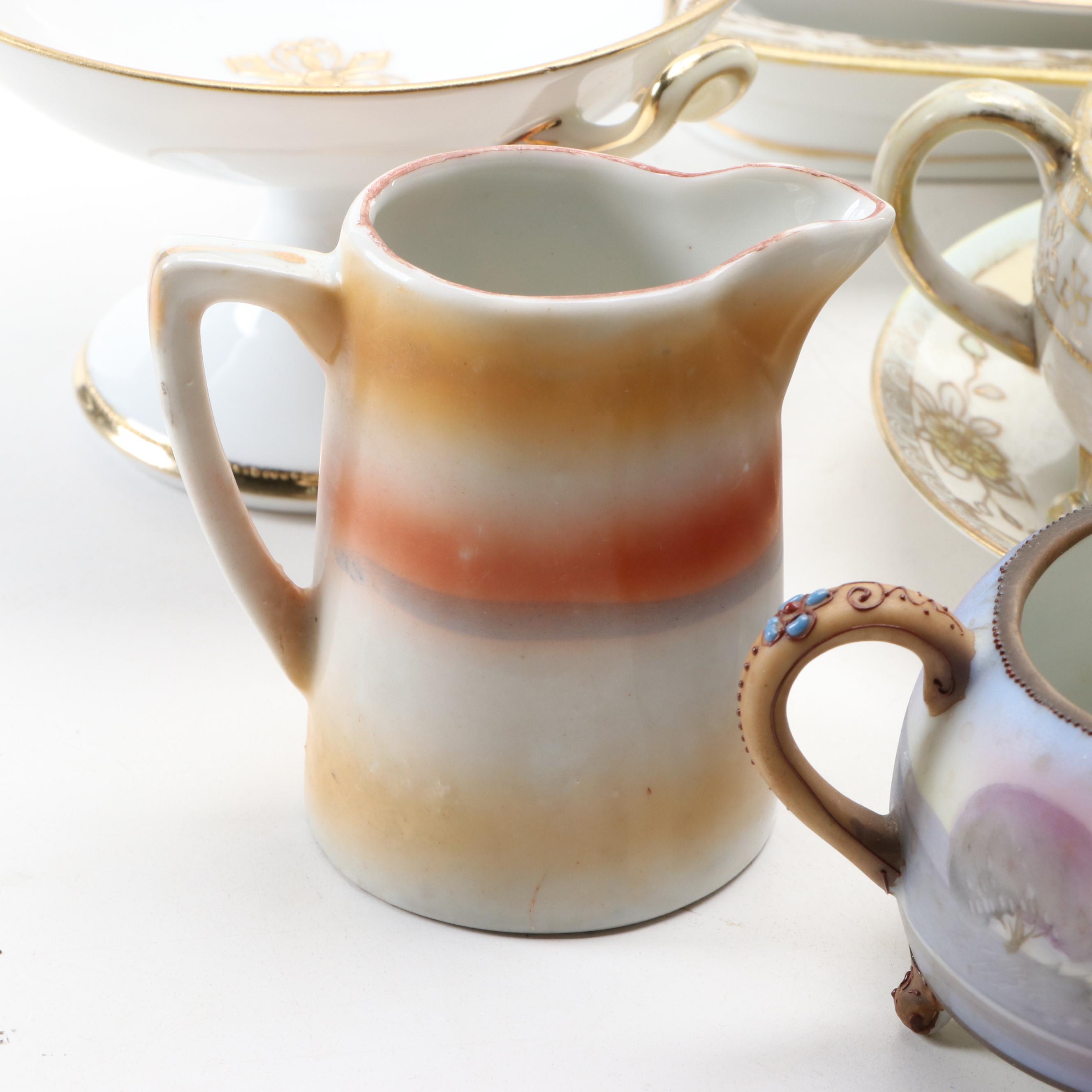 Morimura Brothers and Other Nippon Porcelain Tableware, Early 20th Century