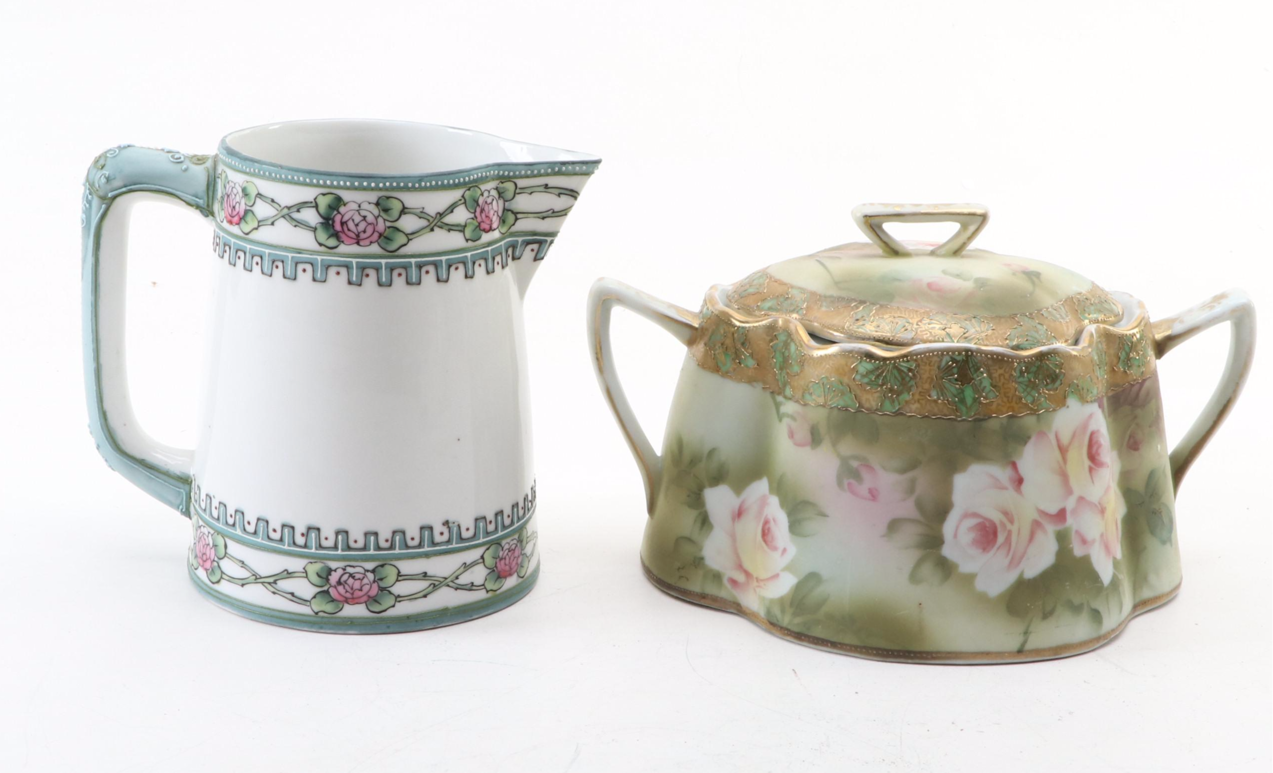 Morimura Brothers and Other Nippon Porcelain Tableware, Early 20th Century