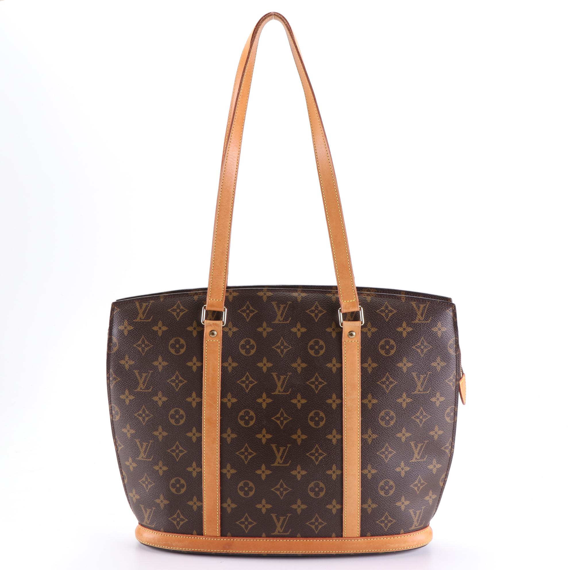 Louis Vuitton Babylone Bag in Monogram Canvas and Leather