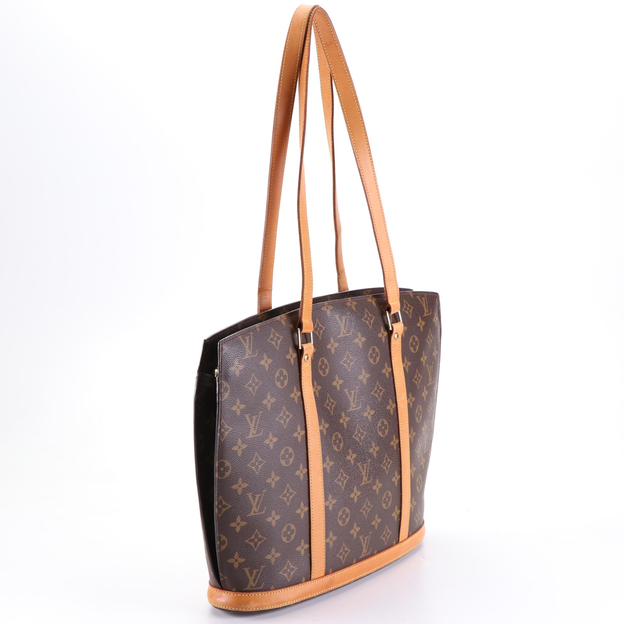 Louis Vuitton Babylone Bag in Monogram Canvas and Leather