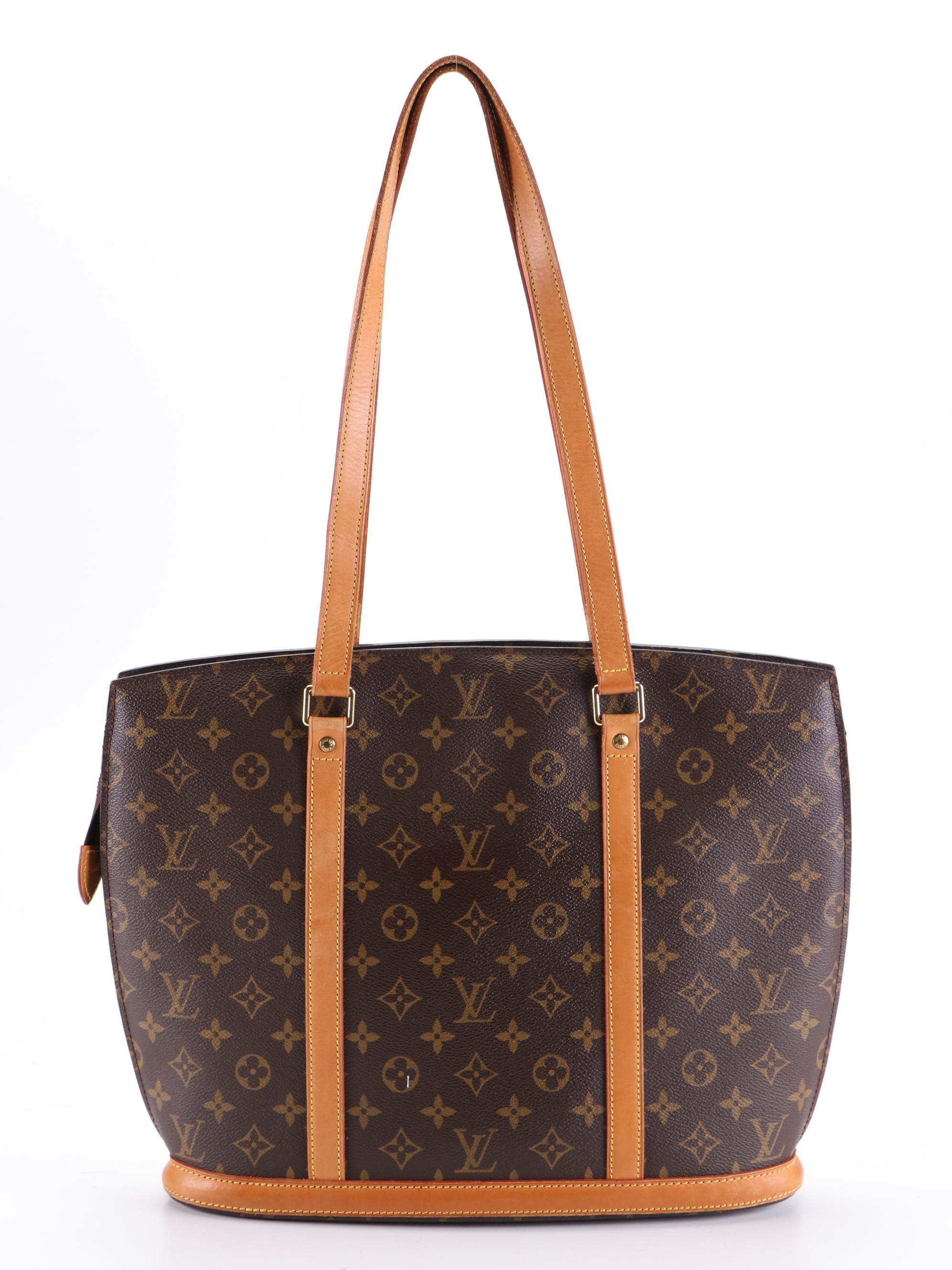 Louis Vuitton Babylone Bag in Monogram Canvas and Leather
