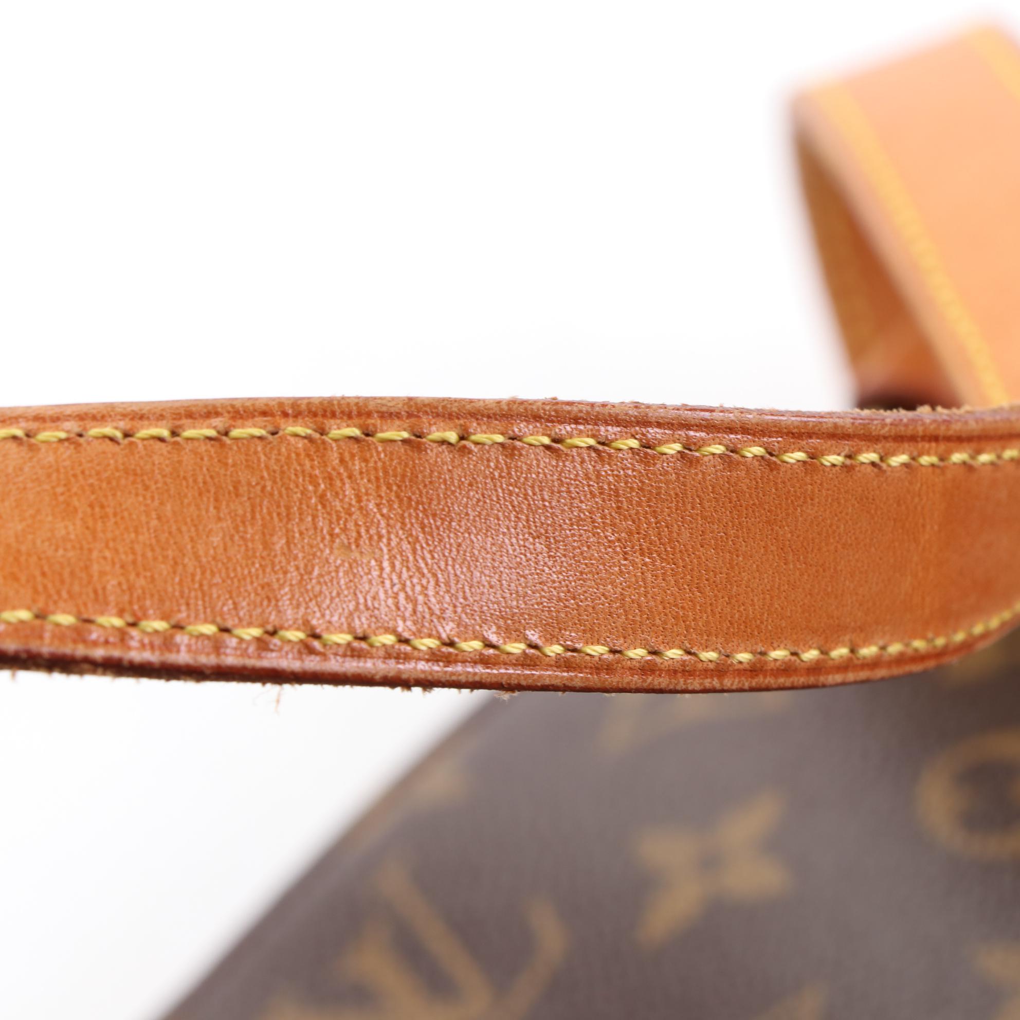 Louis Vuitton Babylone Bag in Monogram Canvas and Leather