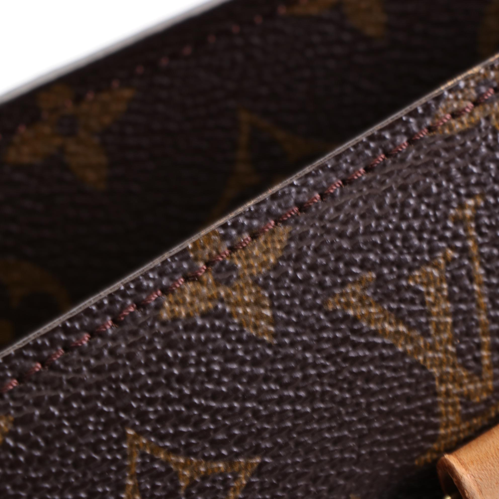 Louis Vuitton Babylone Bag in Monogram Canvas and Leather