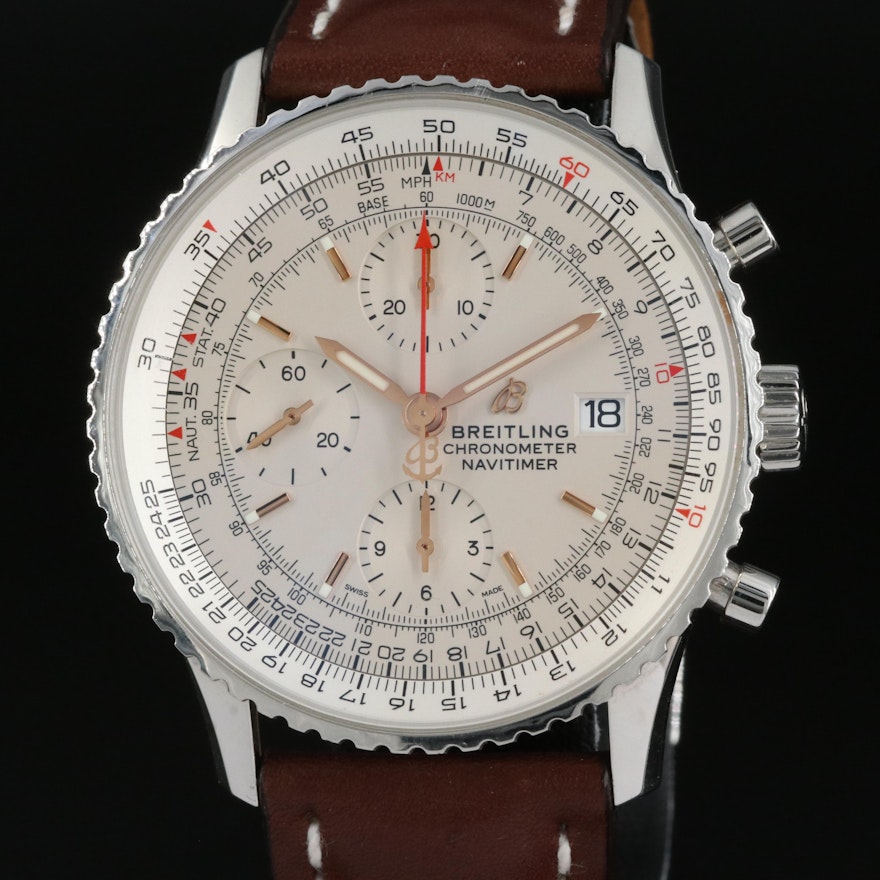 Breitling Chronograph 41 Stainless Steel Wristwatch