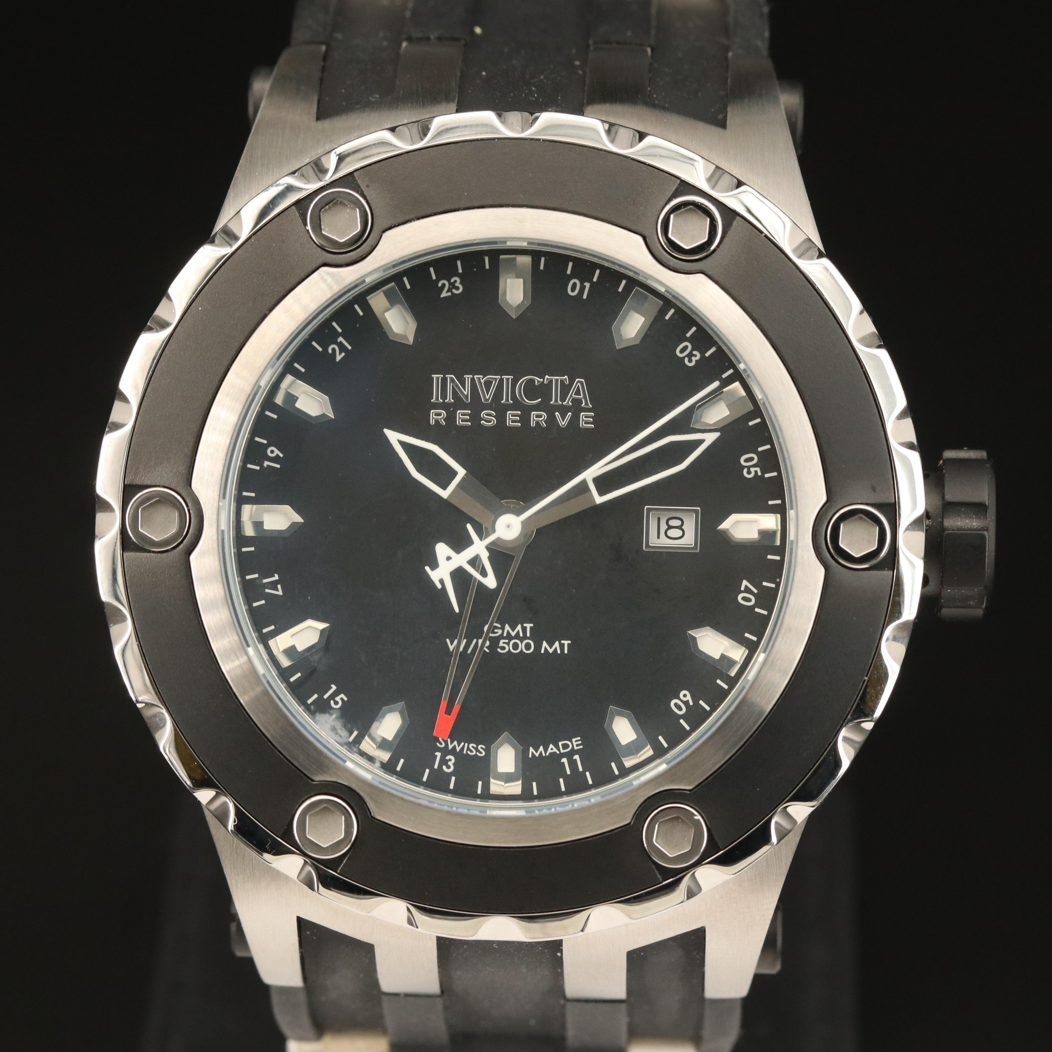 Invicta Reserve Collection GMT 500 Meters Watch