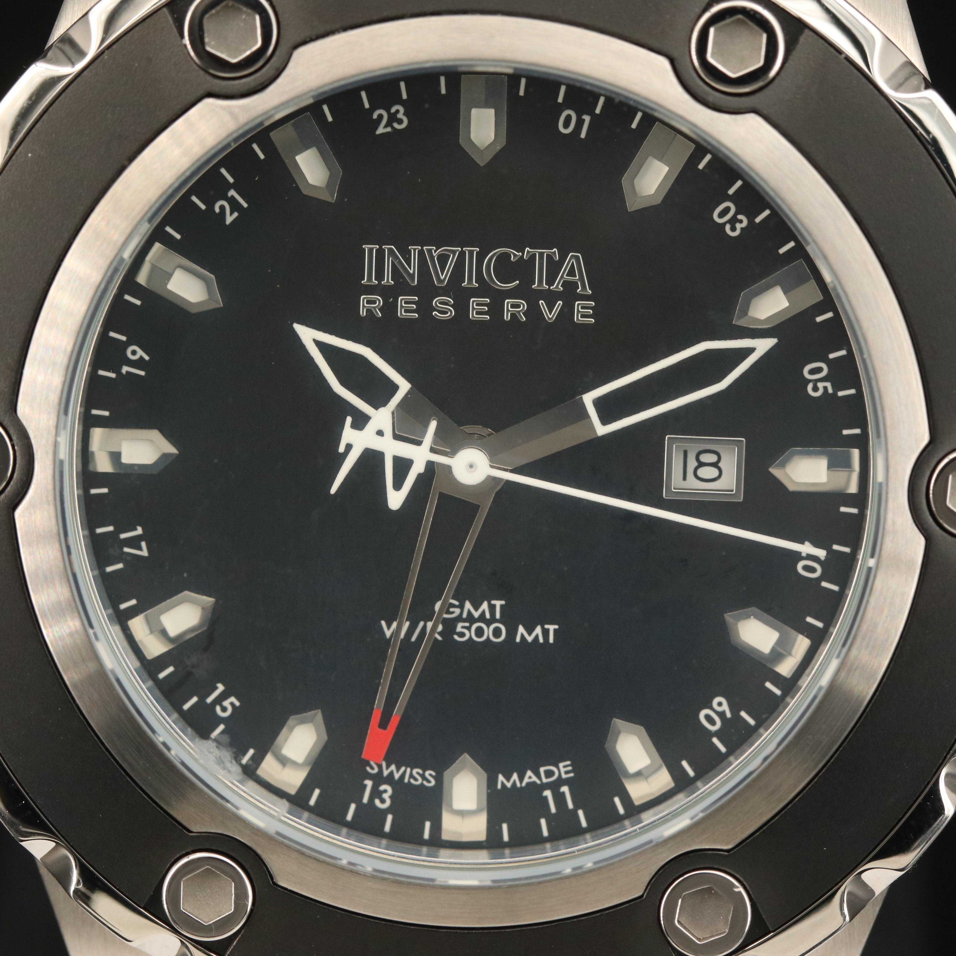 Invicta Reserve Collection GMT 500 Meters Watch