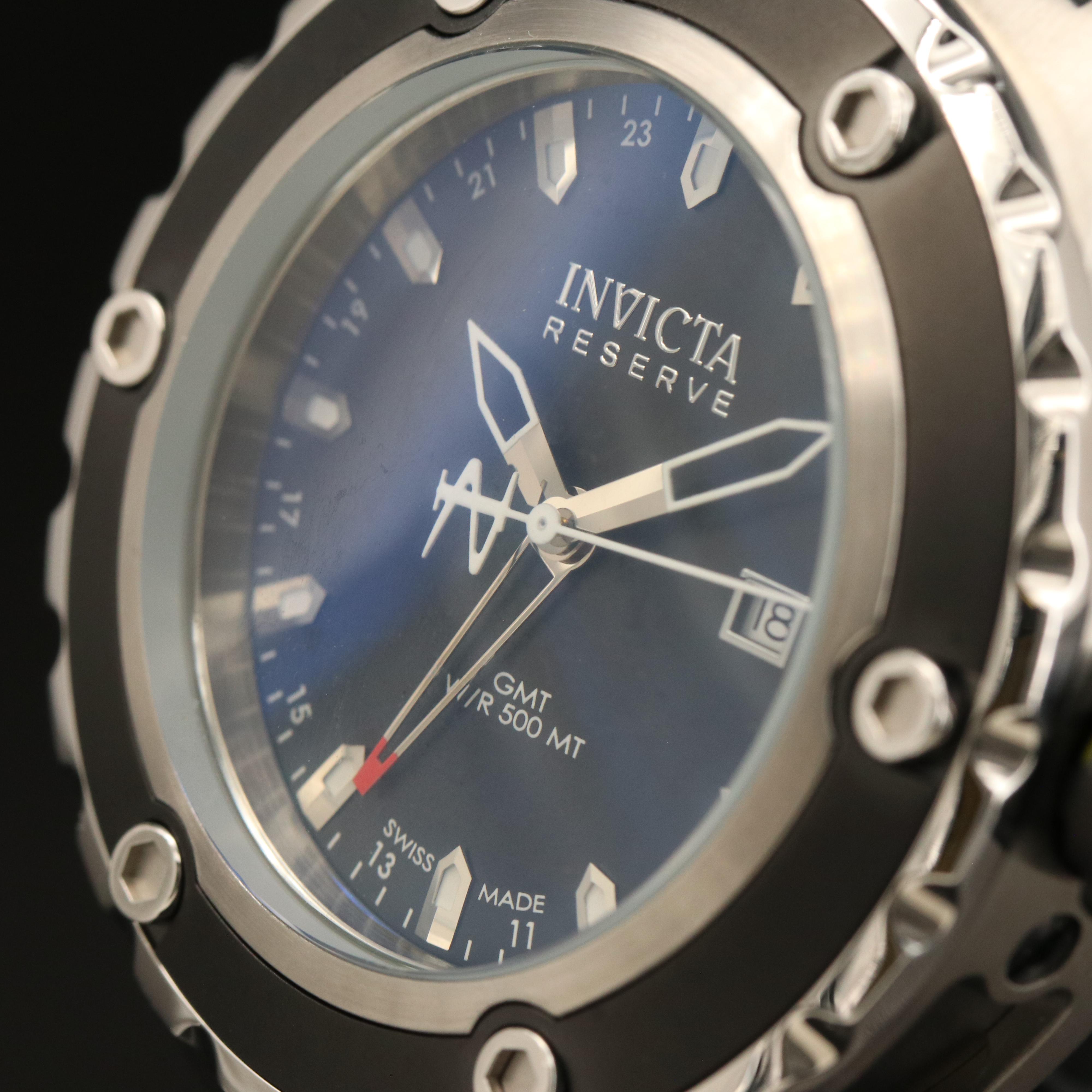 Invicta Reserve Collection GMT 500 Meters Watch