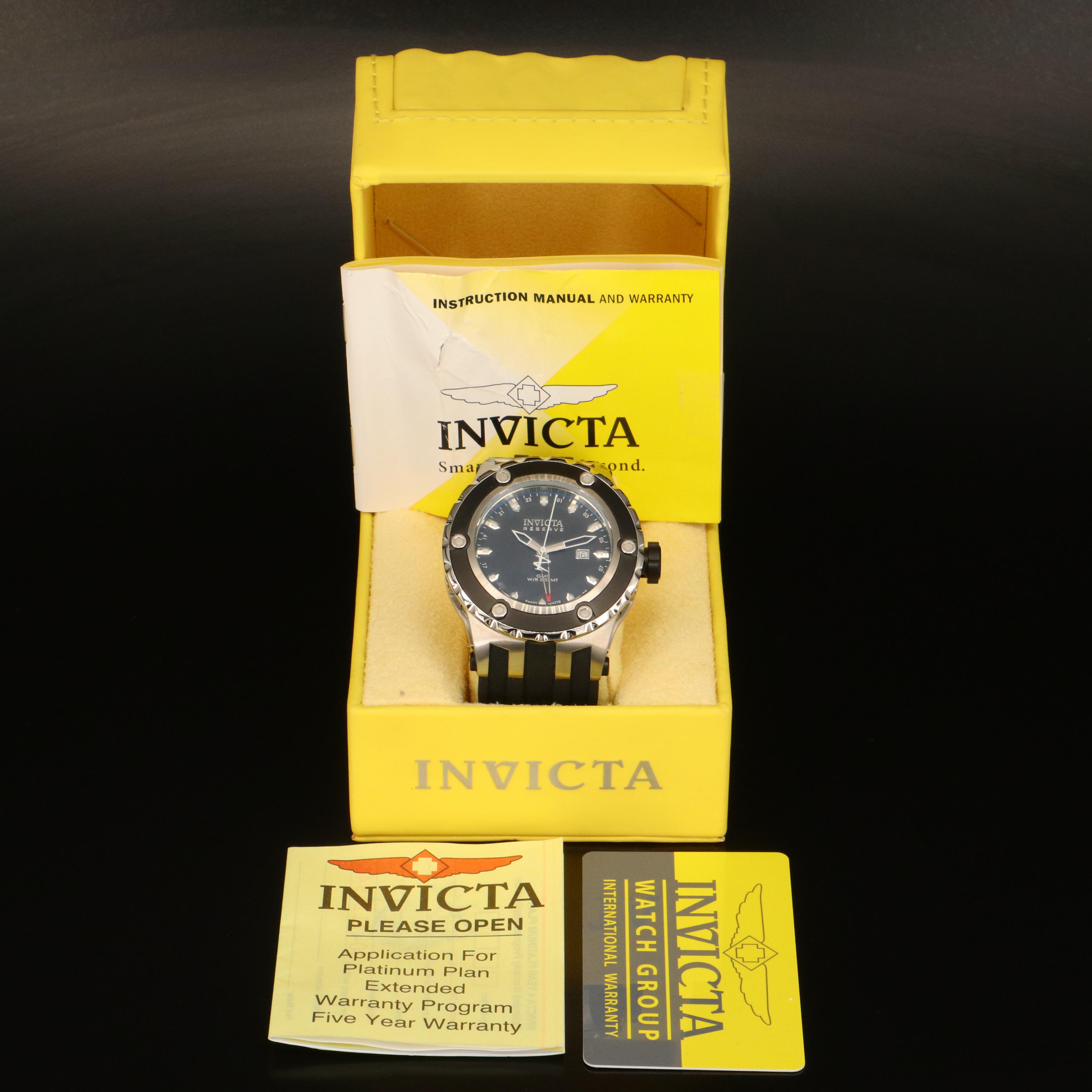 Invicta Reserve Collection GMT 500 Meters Watch