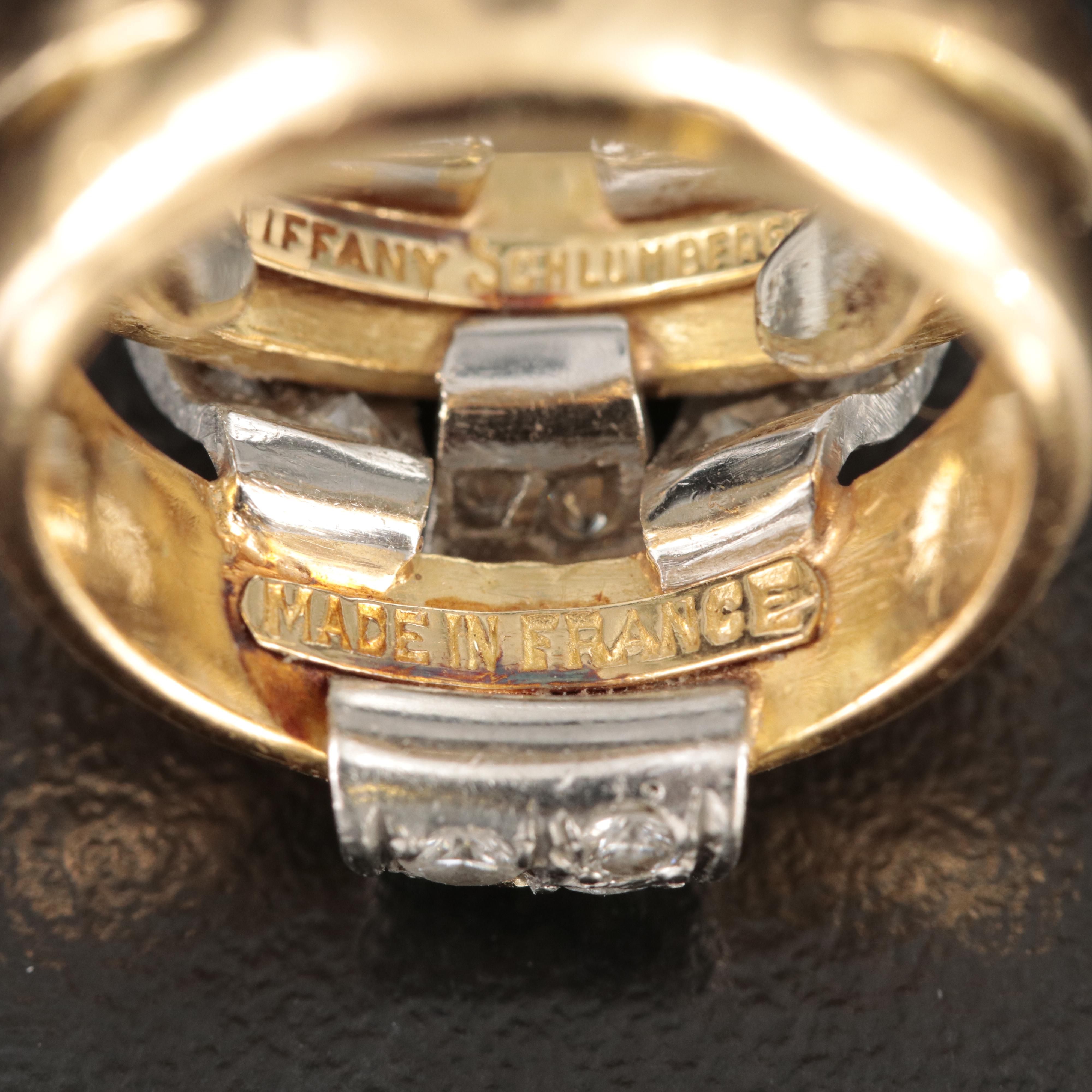 1960s Jean Schlumberger for Tiffany & Co. 18K and Platinum 1.02 CTW Diamond Ring