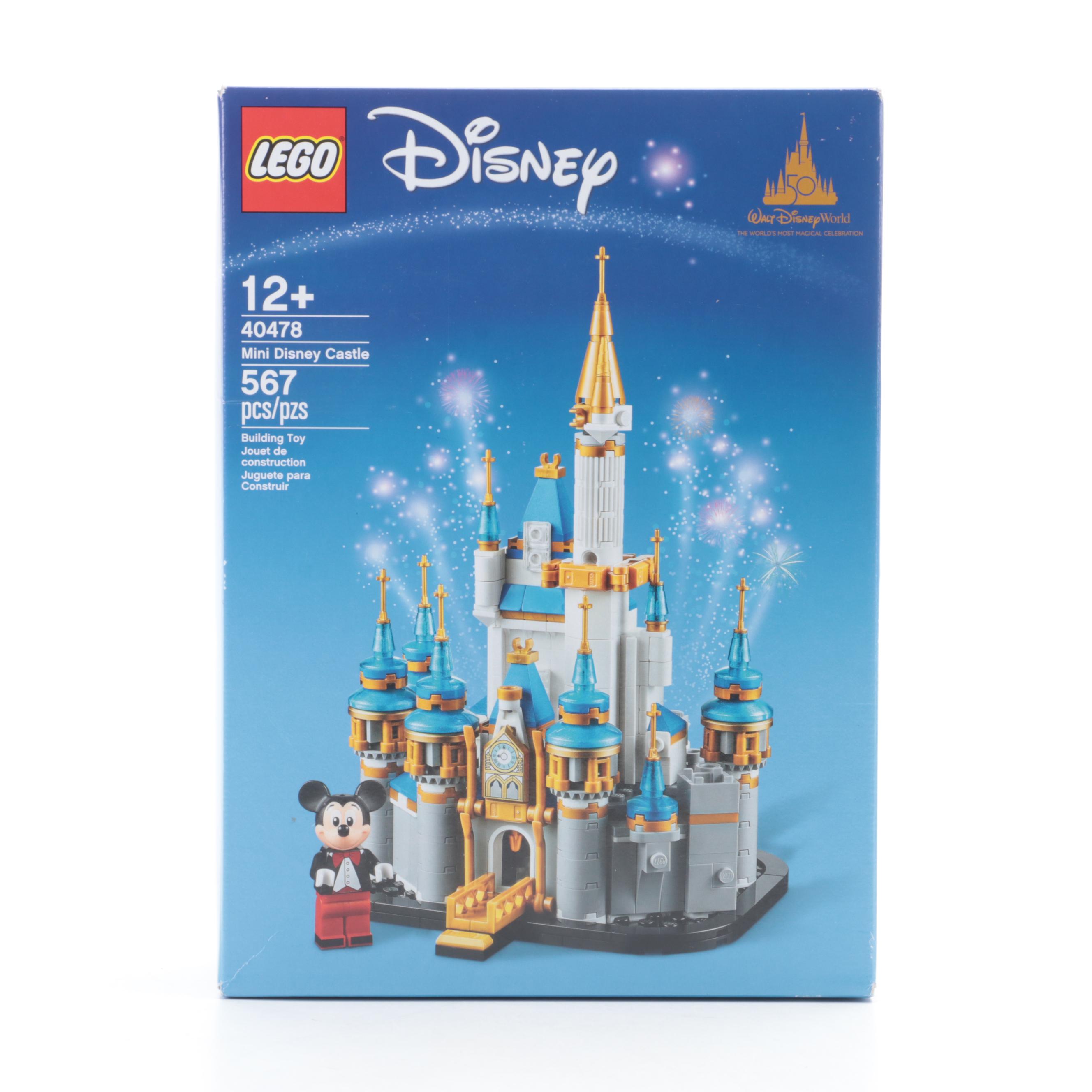 LEGO Disney Mickey Mouse, Castle and Haunted House Building Sets