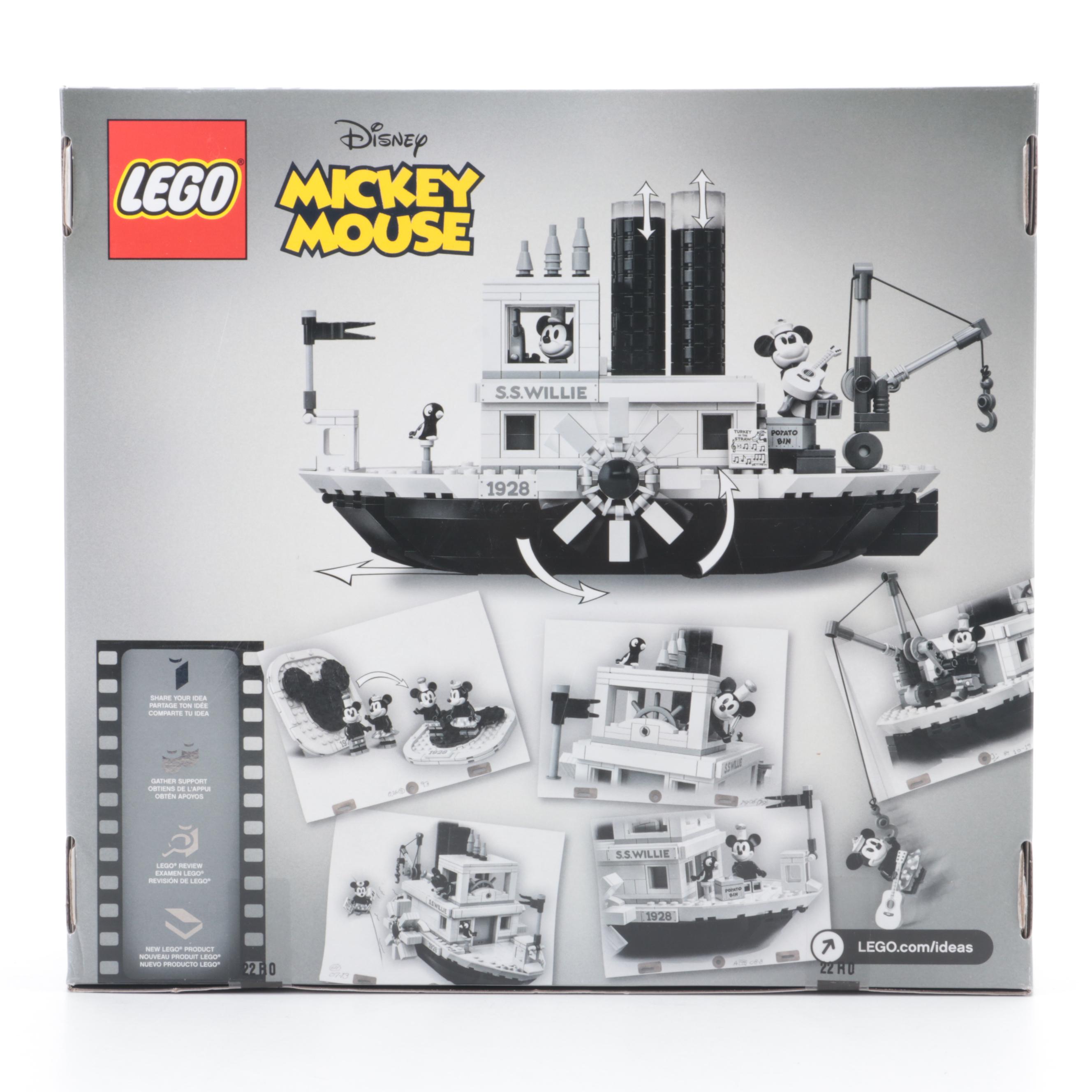 LEGO Disney Mickey Mouse, Castle and Haunted House Building Sets