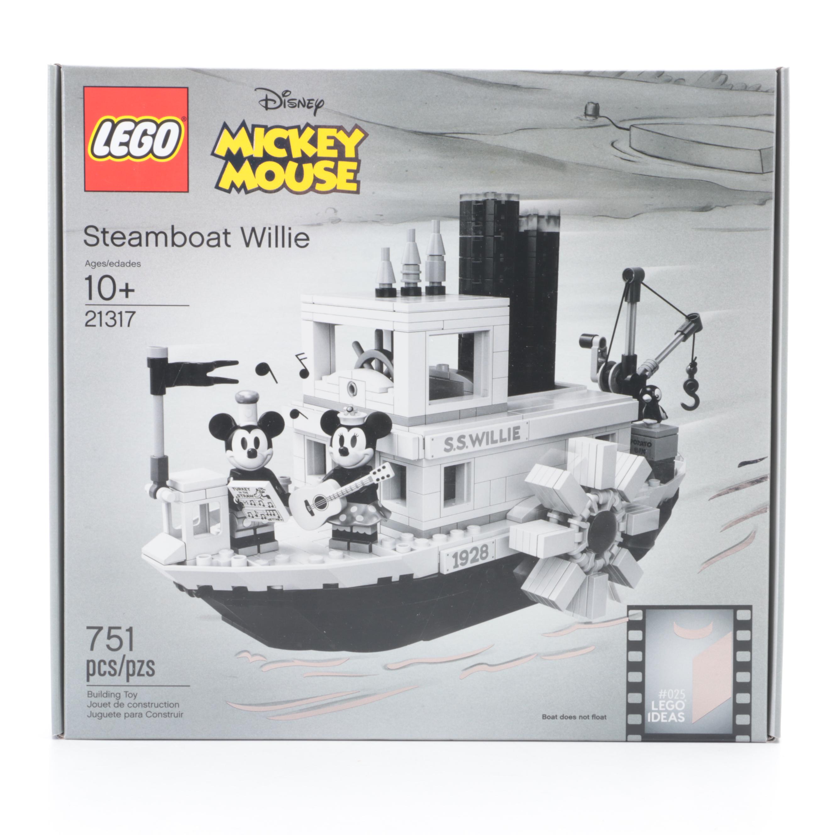 LEGO Disney Mickey Mouse, Castle and Haunted House Building Sets