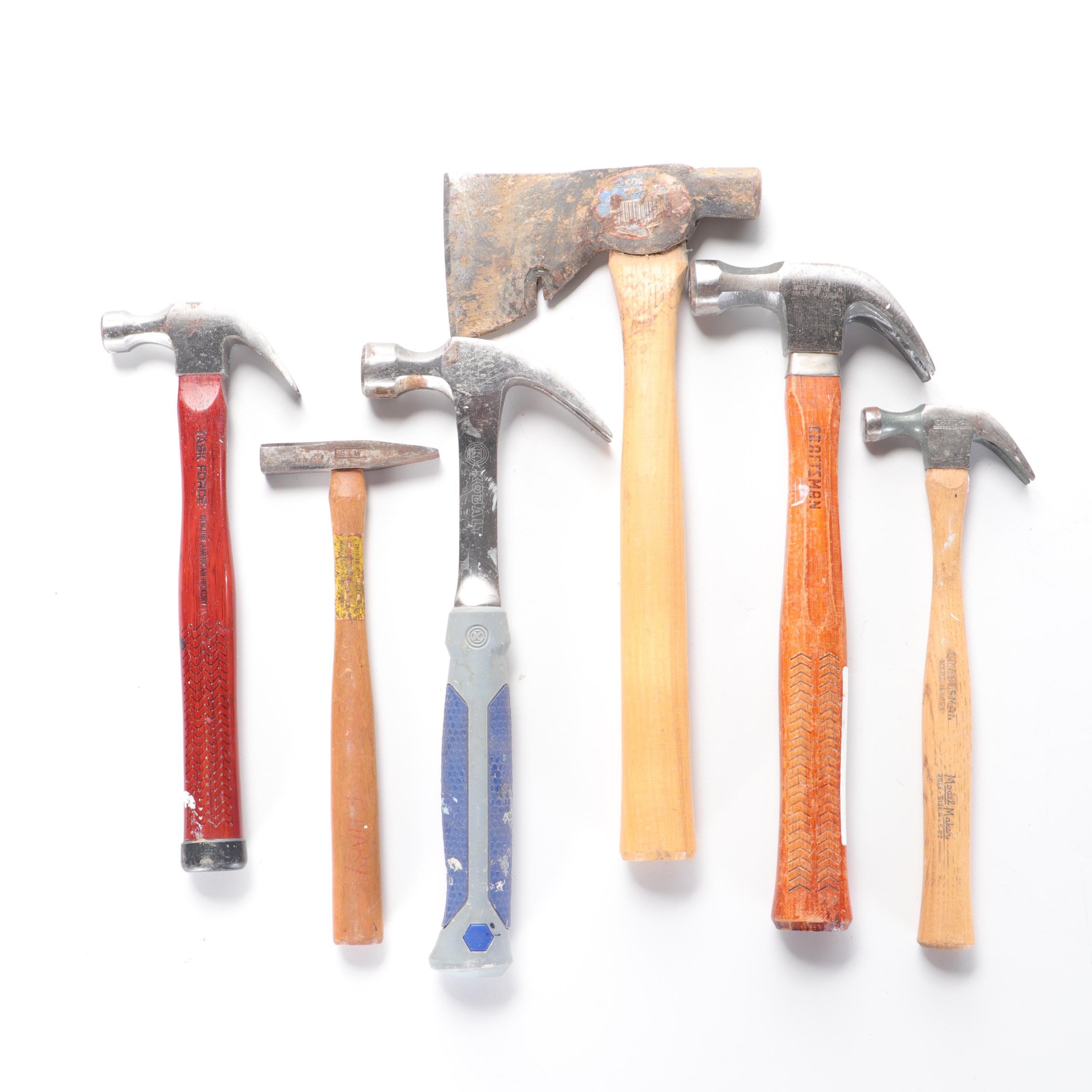 Craftsman Metal Toolbox with Makita, Stanley and Other Hand Tools